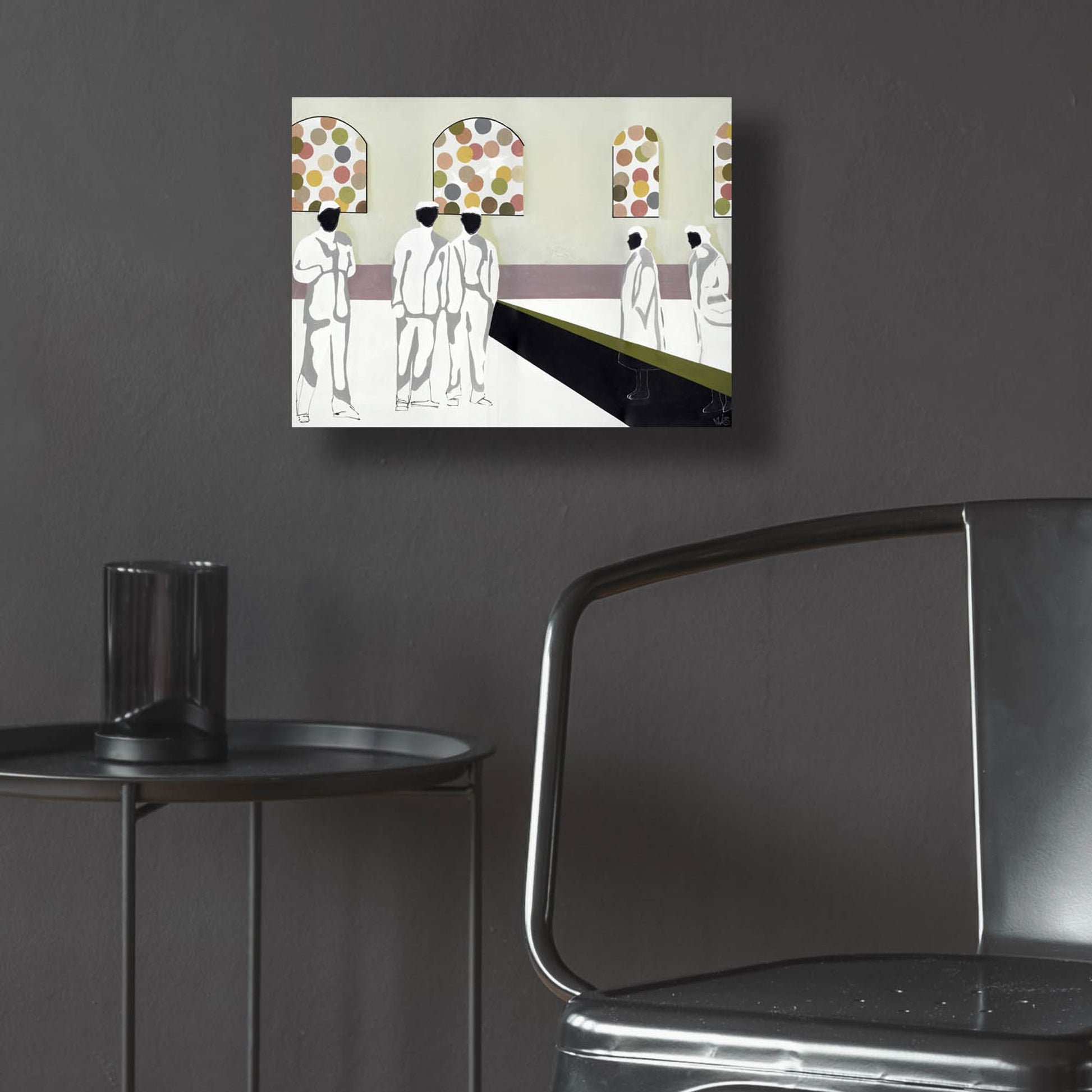 Epic Art 'The Market' by Nicolai Kubel Olesen, Acrylic Glass Wall Art,16x12