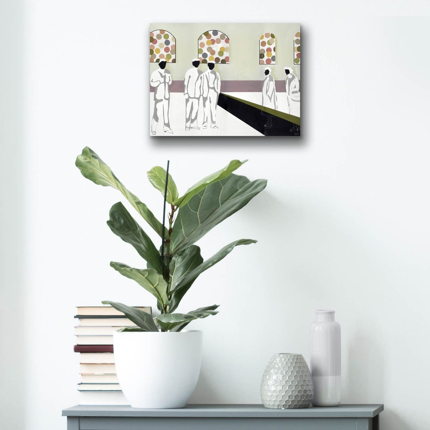 Epic Art 'The Market' by Nicolai Kubel Olesen, Acrylic Glass Wall Art,16x12