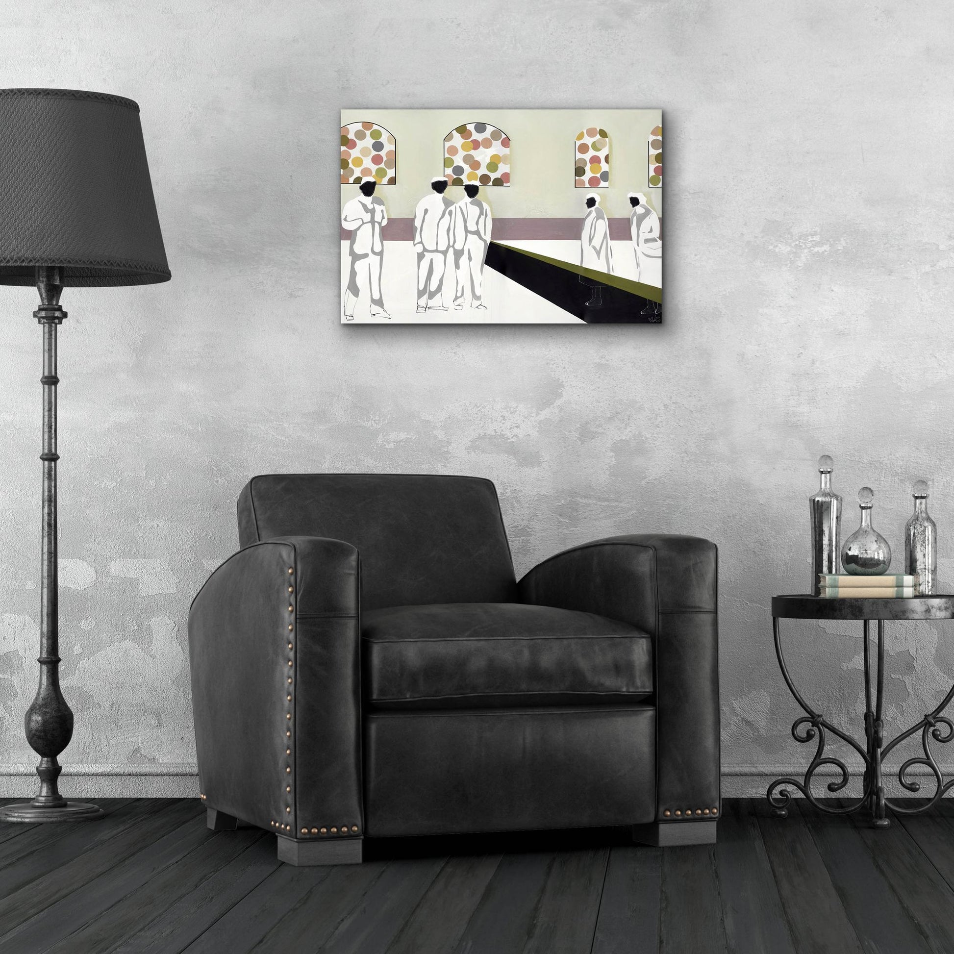 Epic Art 'The Market' by Nicolai Kubel Olesen, Acrylic Glass Wall Art,24x16