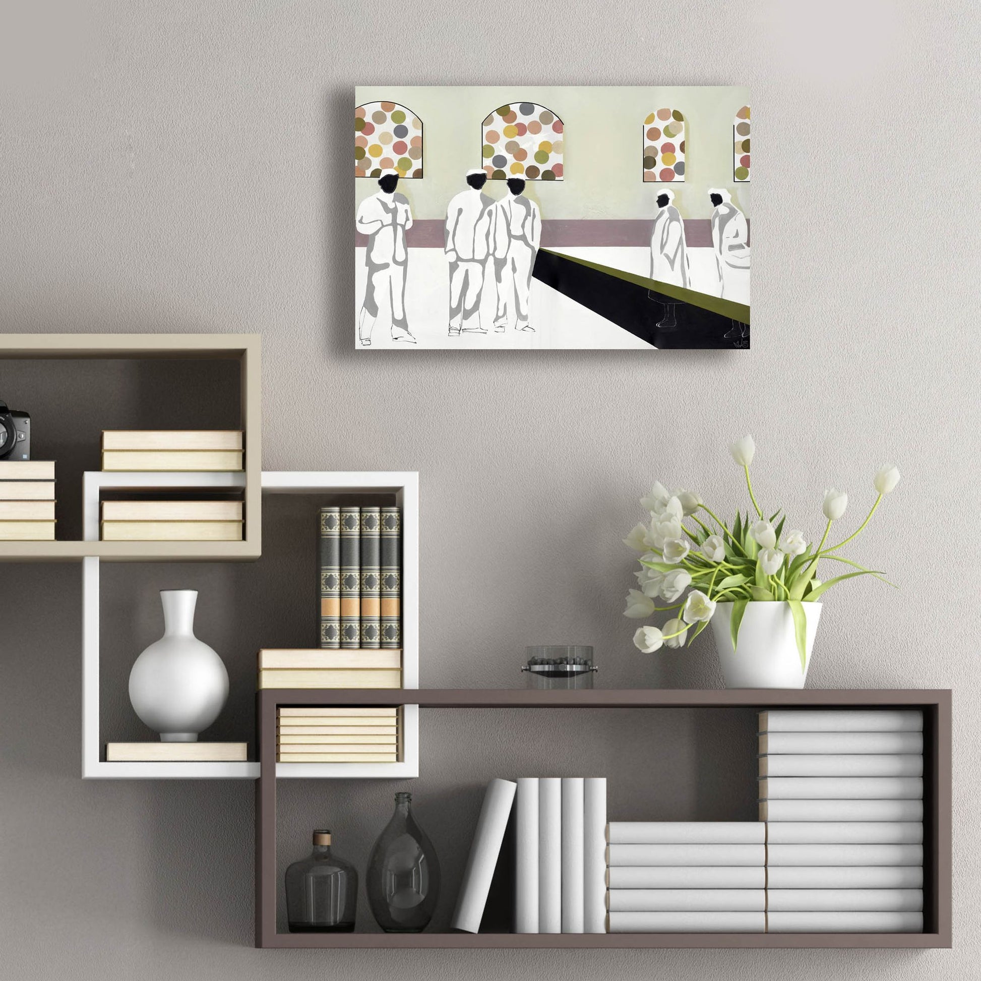 Epic Art 'The Market' by Nicolai Kubel Olesen, Acrylic Glass Wall Art,24x16
