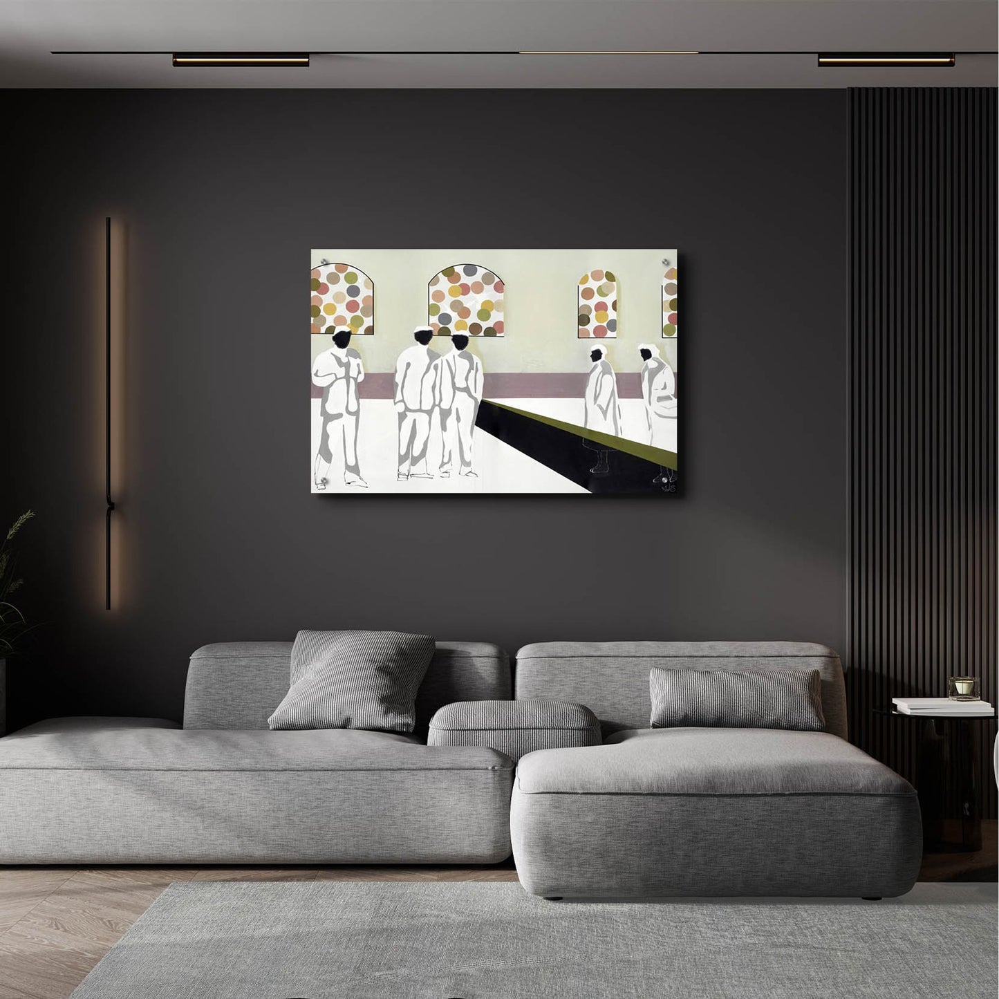 Epic Art 'The Market' by Nicolai Kubel Olesen, Acrylic Glass Wall Art,36x24