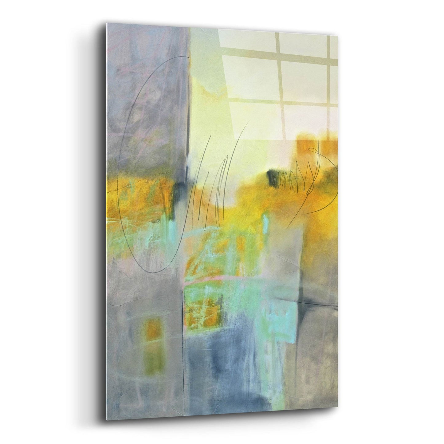 Epic Art 'Echo I' by Pam Hassler, Acrylic Glass Wall Art,12x16