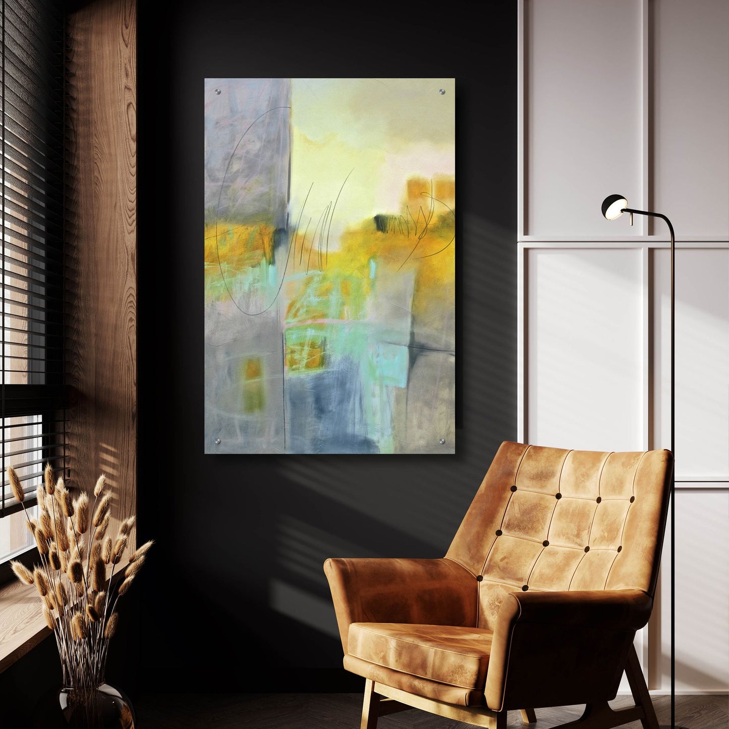 Epic Art 'Echo I' by Pam Hassler, Acrylic Glass Wall Art,24x36