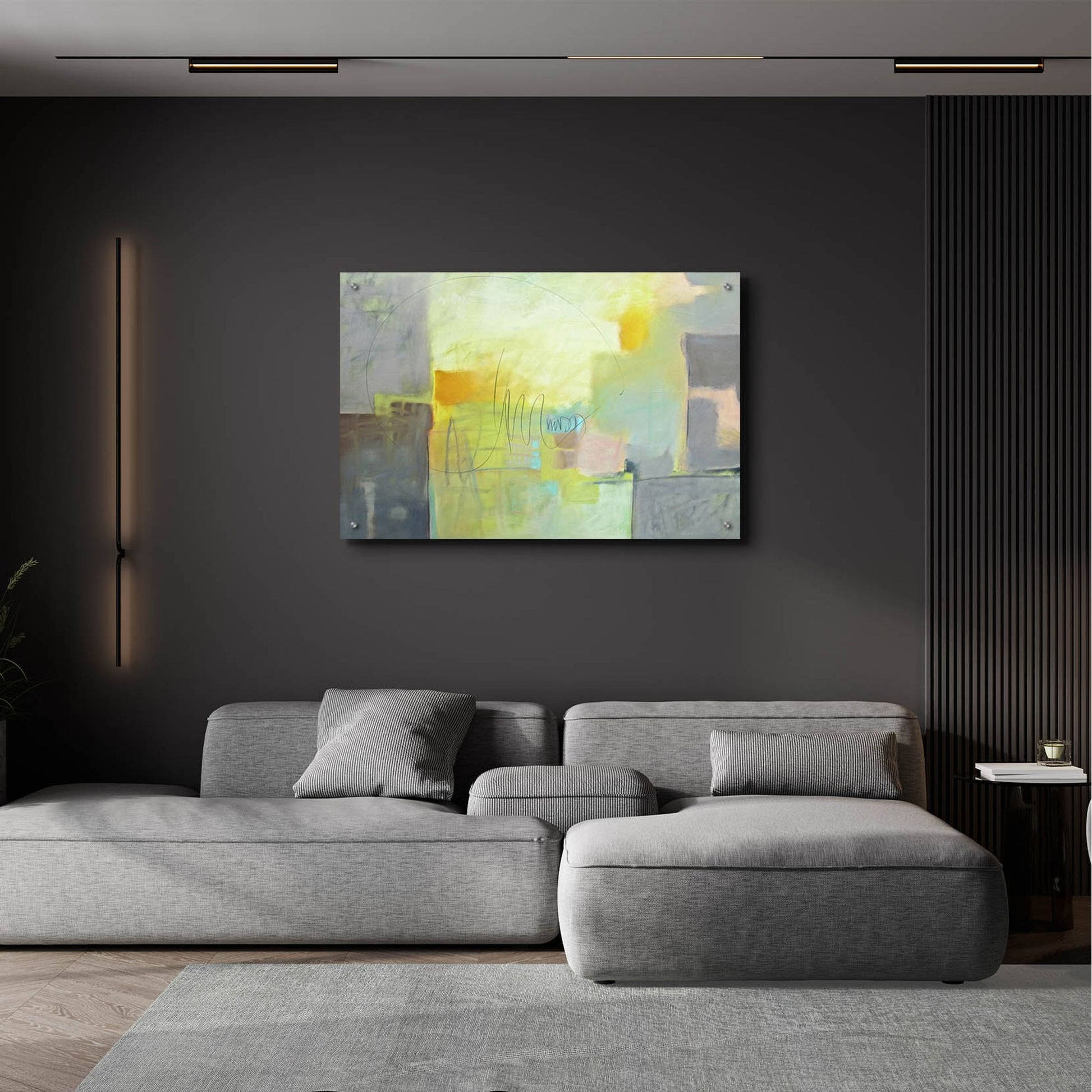 Epic Art 'Echo Ii' by Pam Hassler, Acrylic Glass Wall Art,36x24