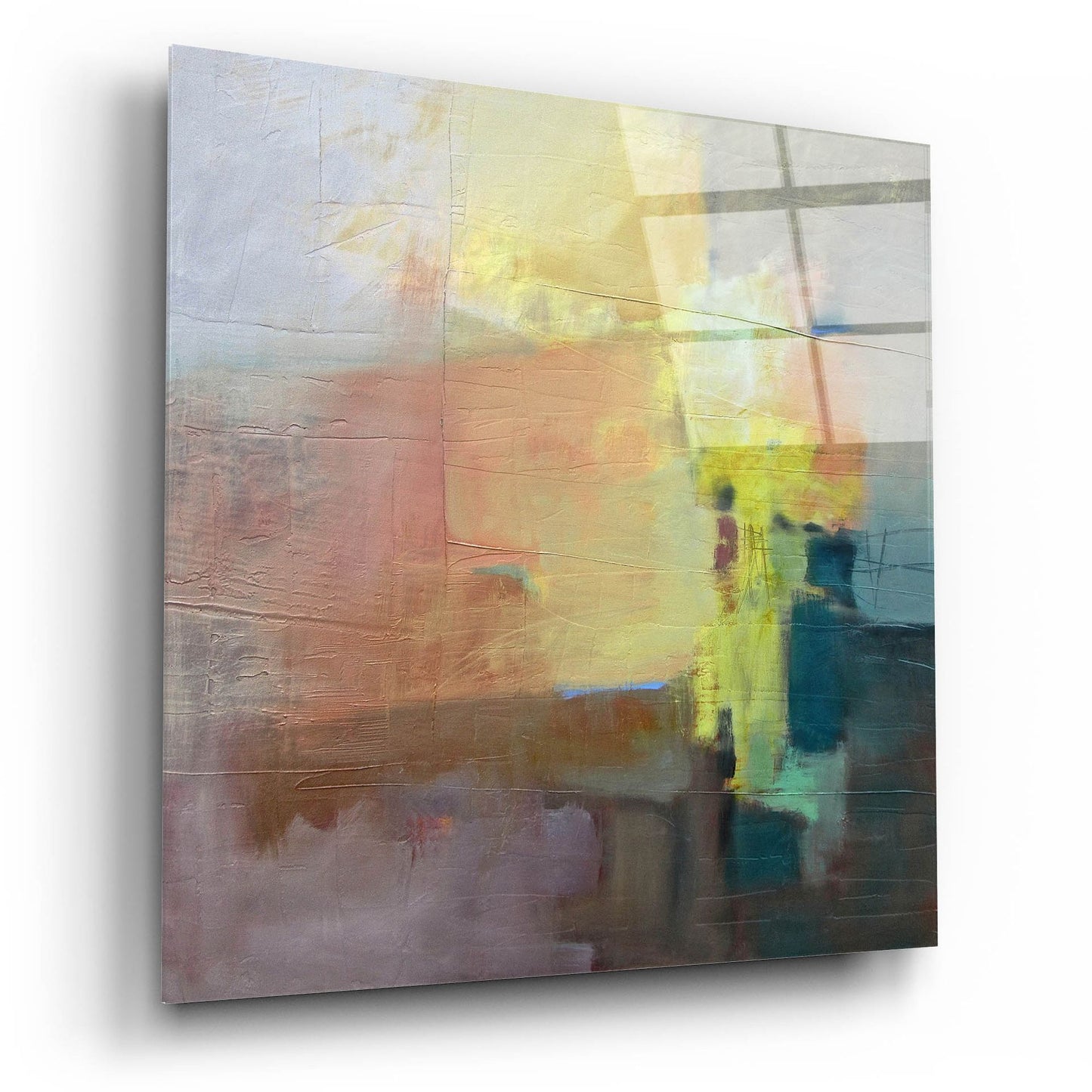 Epic Art 'Homage I' by Pam Hassler, Acrylic Glass Wall Art,12x12