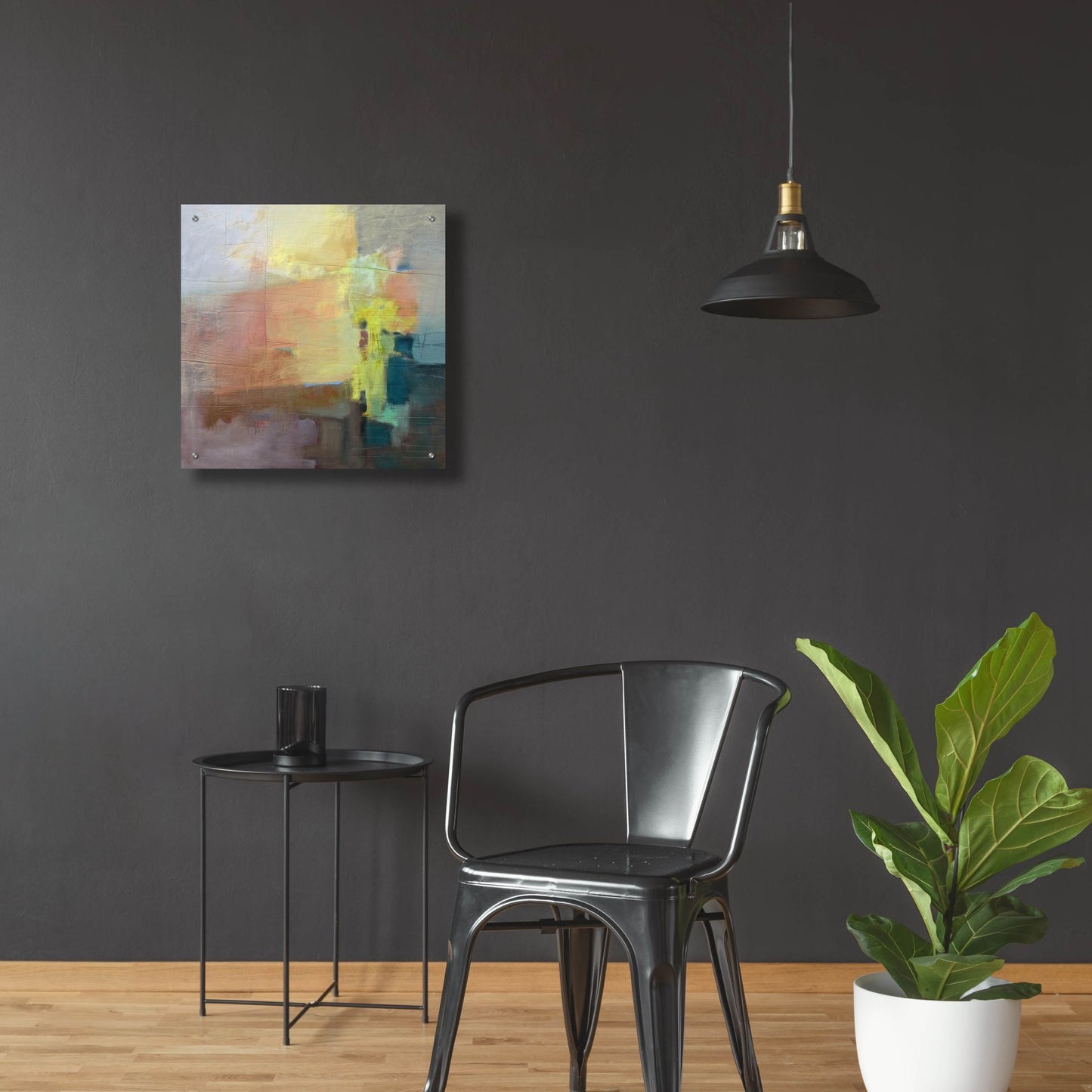Epic Art 'Homage I' by Pam Hassler, Acrylic Glass Wall Art,24x24