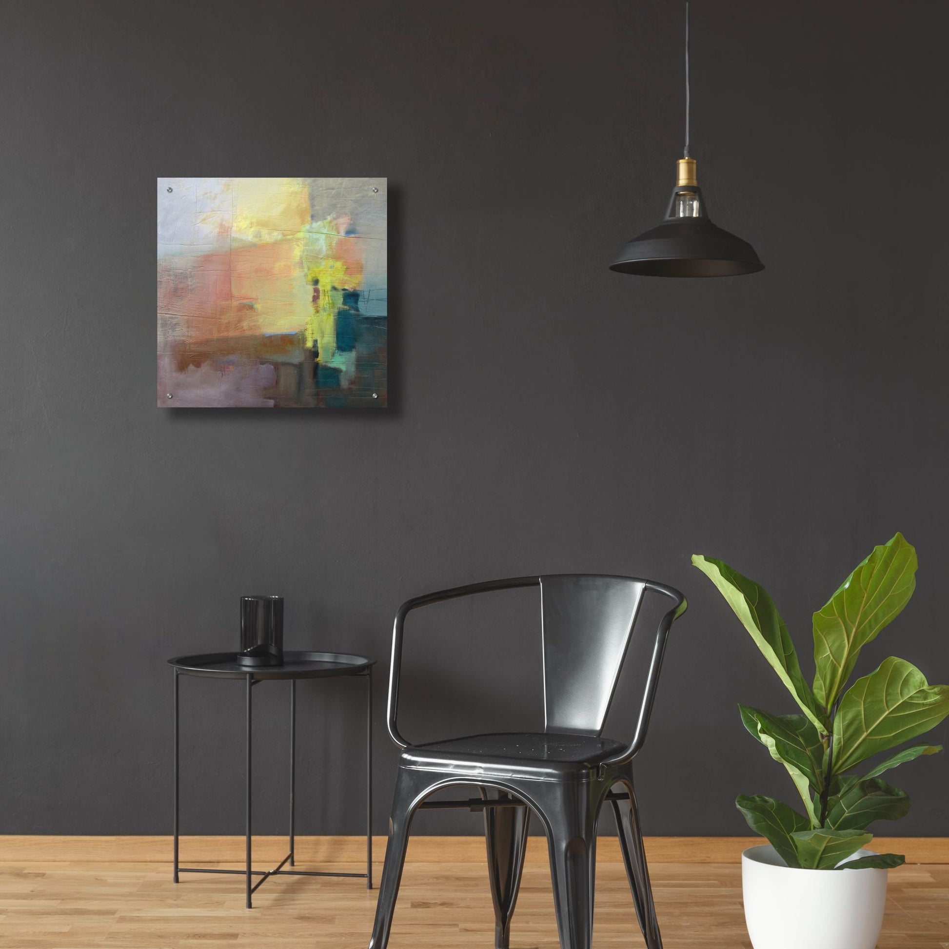 Epic Art 'Homage I' by Pam Hassler, Acrylic Glass Wall Art,24x24