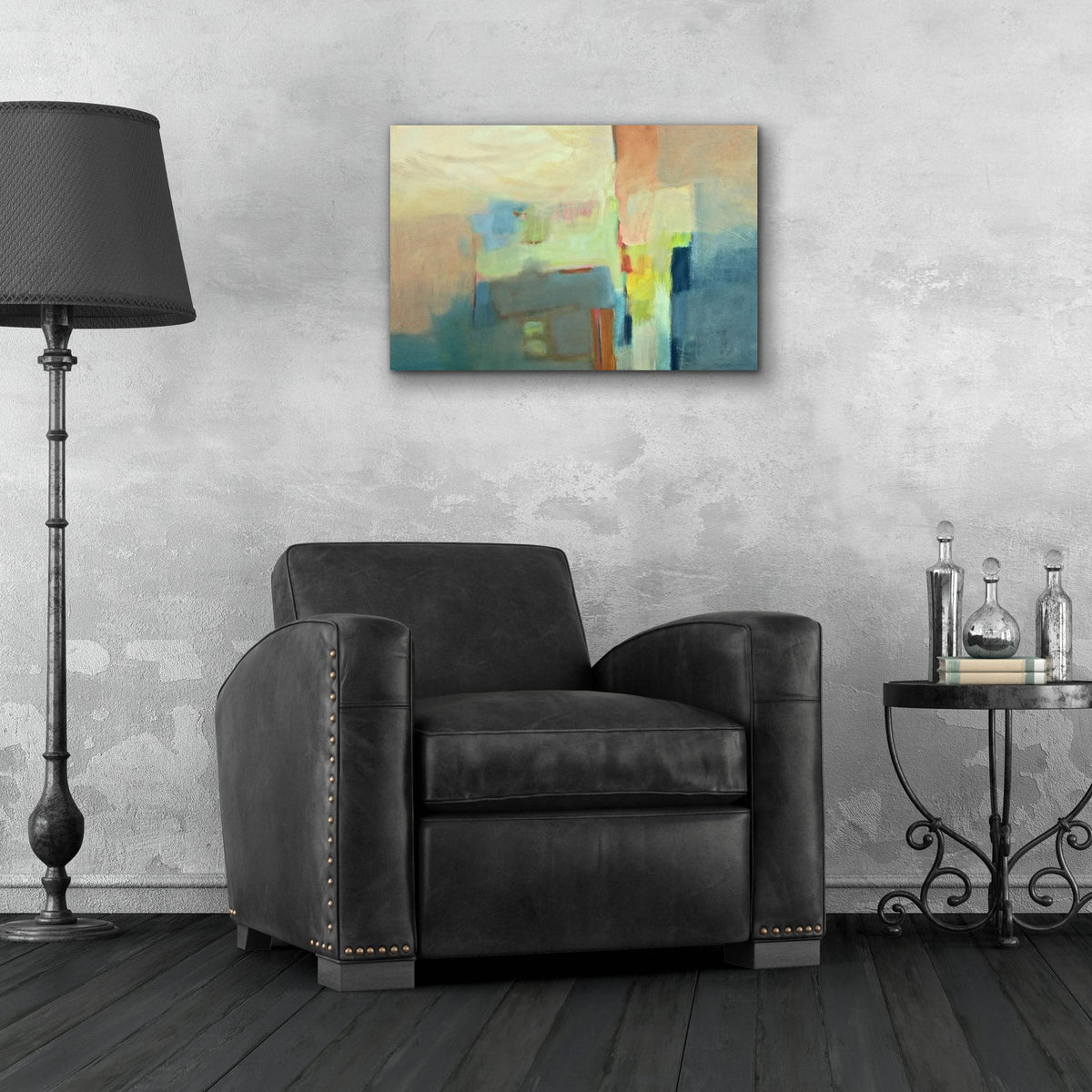 Epic Art 'Homage Ii' by Pam Hassler, Acrylic Glass Wall Art,24x16