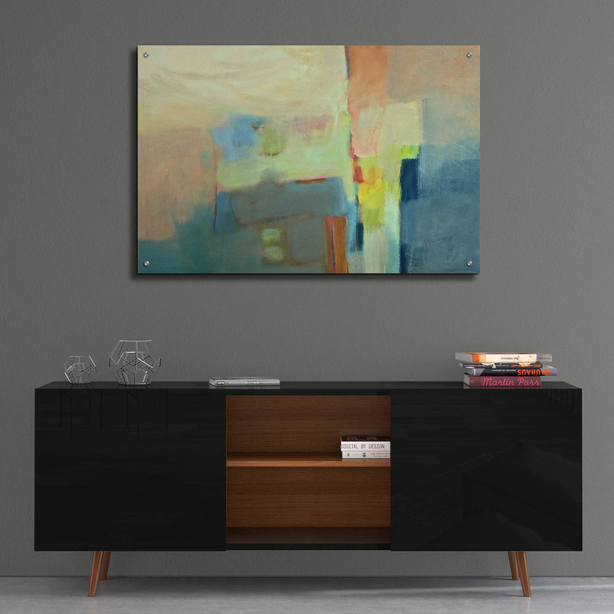 Epic Art 'Homage Ii' by Pam Hassler, Acrylic Glass Wall Art,36x24