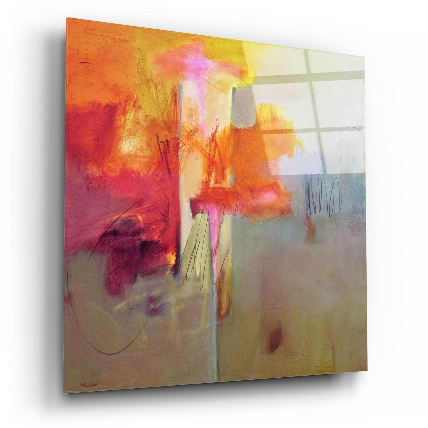 Epic Art 'Second Chances Iii' by Pam Hassler, Acrylic Glass Wall Art,12x12