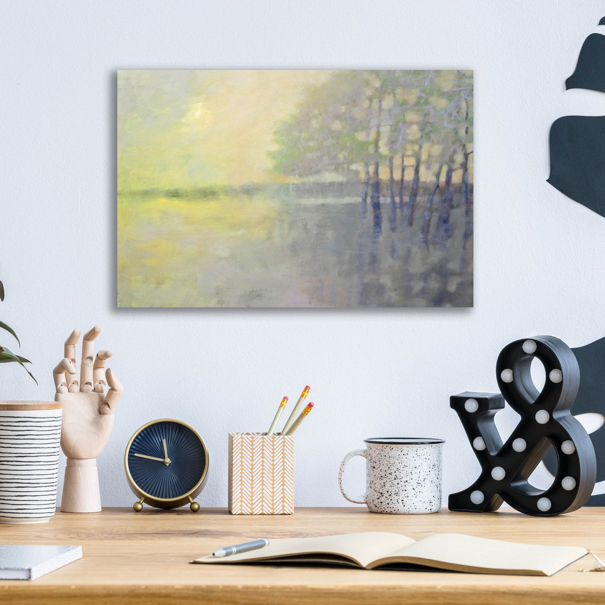 Epic Art 'Spring Flood' by Pam Hassler, Acrylic Glass Wall Art,16x12