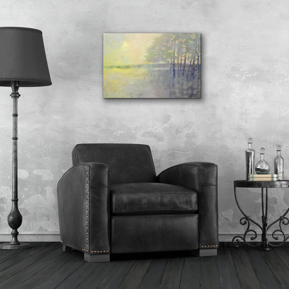 Epic Art 'Spring Flood' by Pam Hassler, Acrylic Glass Wall Art,24x16