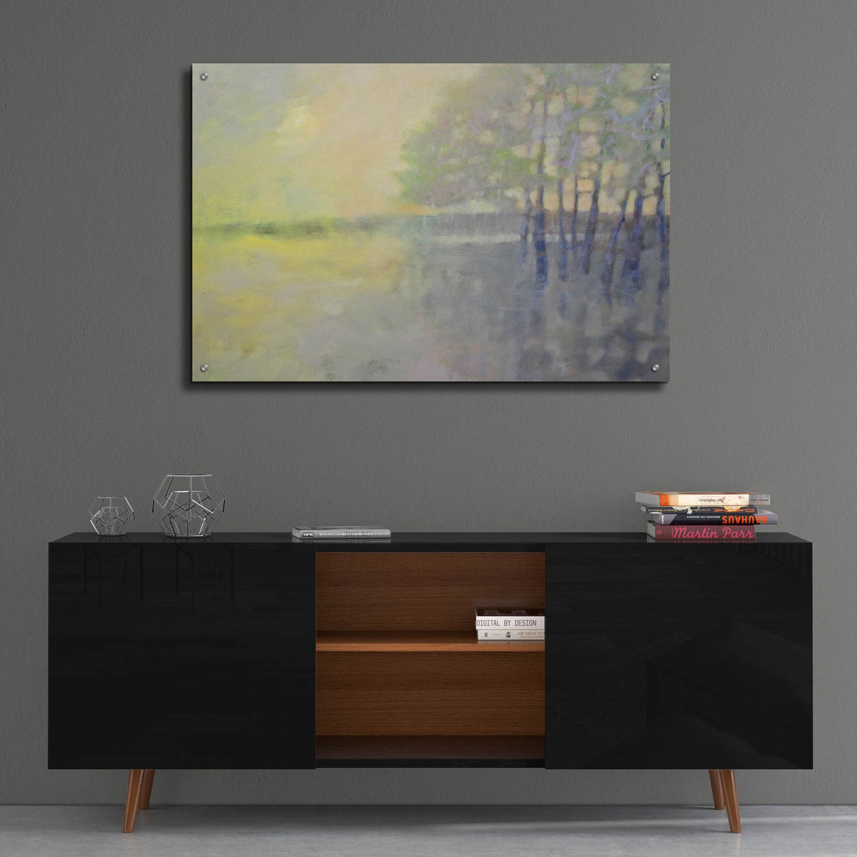 Epic Art 'Spring Flood' by Pam Hassler, Acrylic Glass Wall Art,36x24