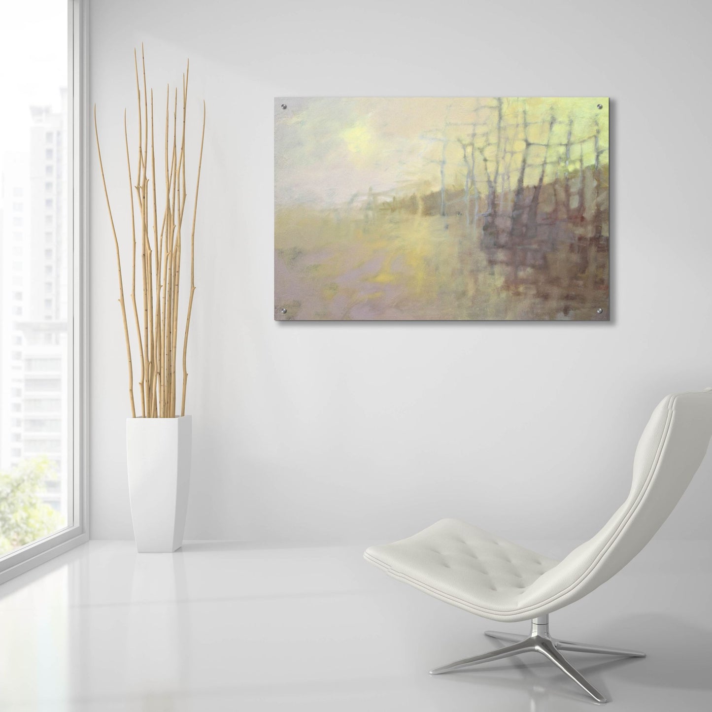 Epic Art 'Sun'S Warmth' by Pam Hassler, Acrylic Glass Wall Art,36x24