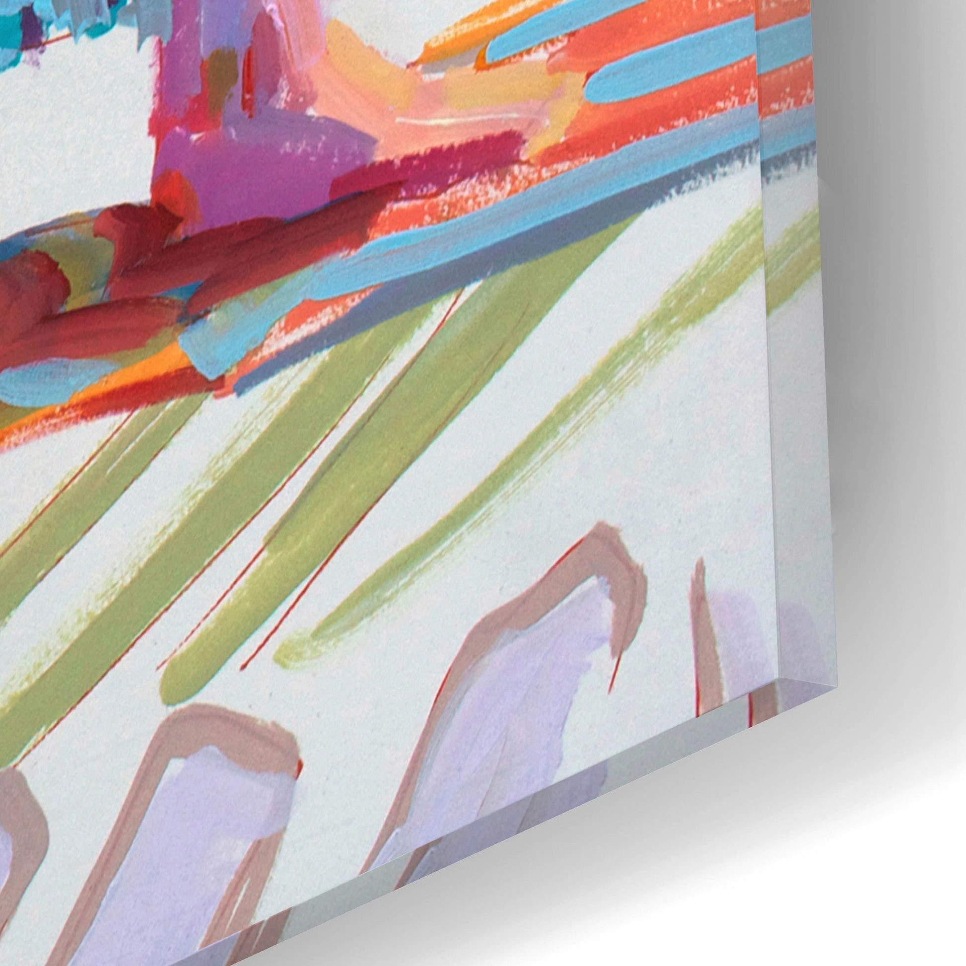 Epic Art 'Beach Party' by Patti Mollica, Acrylic Glass Wall Art,16x12