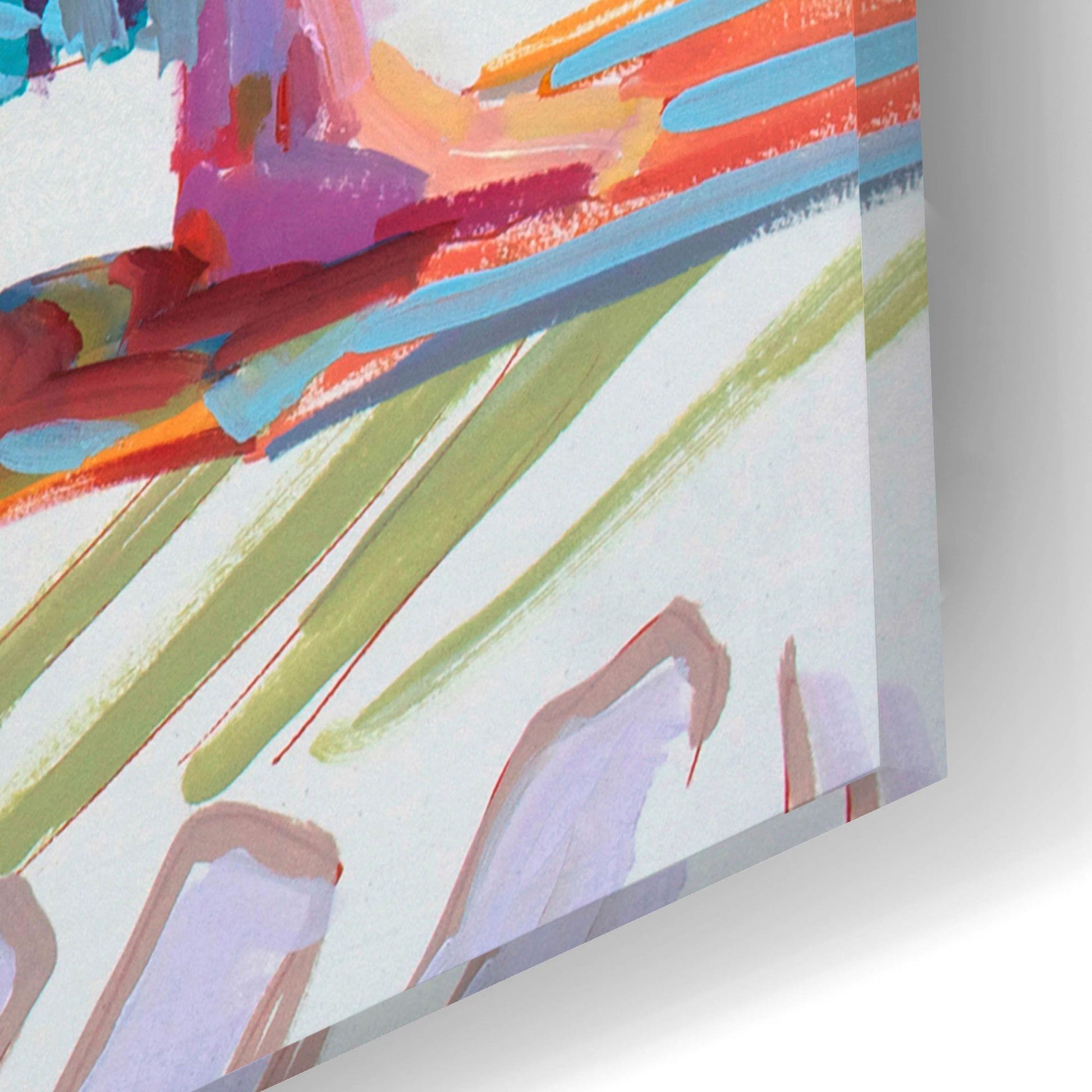 Epic Art 'Beach Party' by Patti Mollica, Acrylic Glass Wall Art,24x16