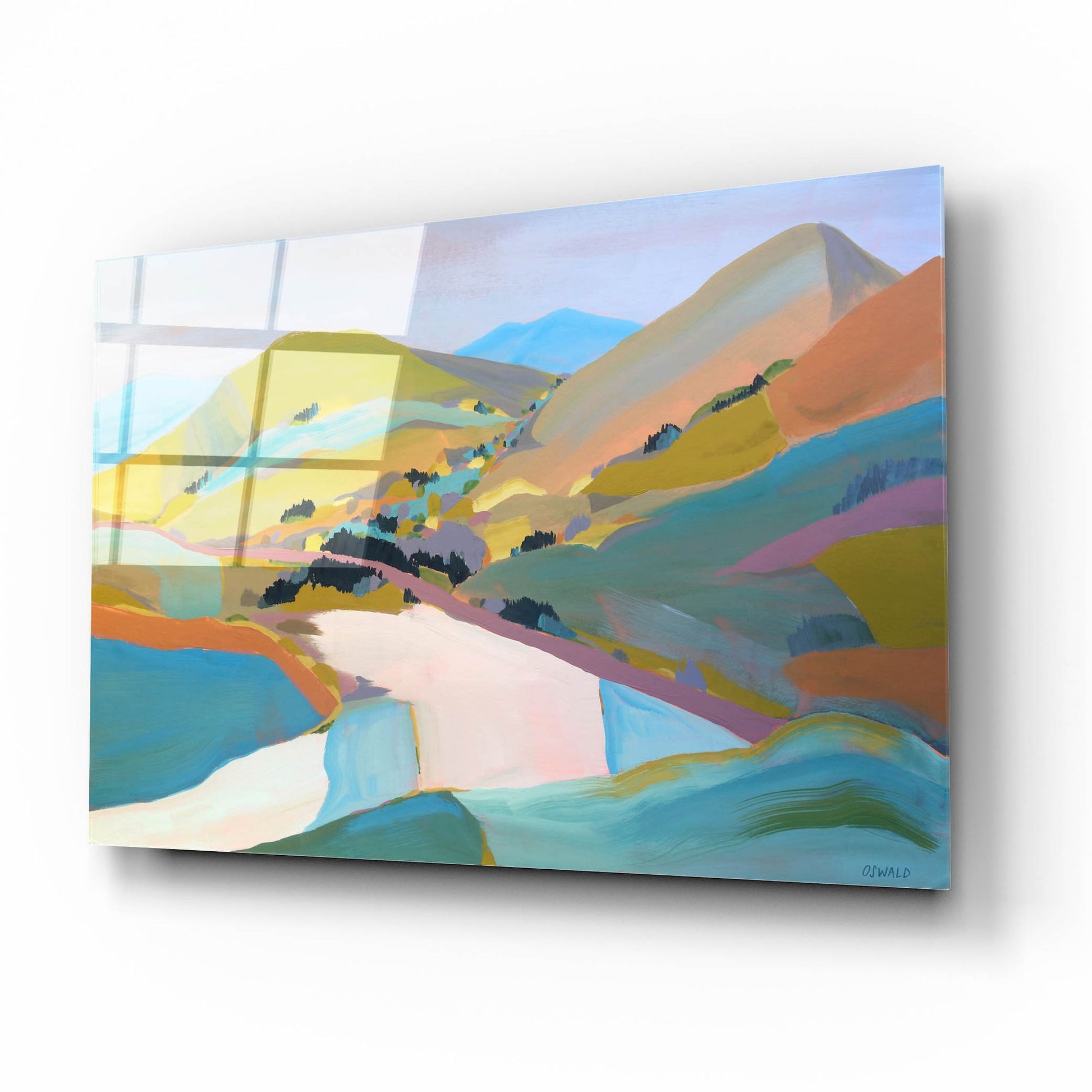 Epic Art 'Pch' by Pete Oswald, Acrylic Glass Wall Art,16x12