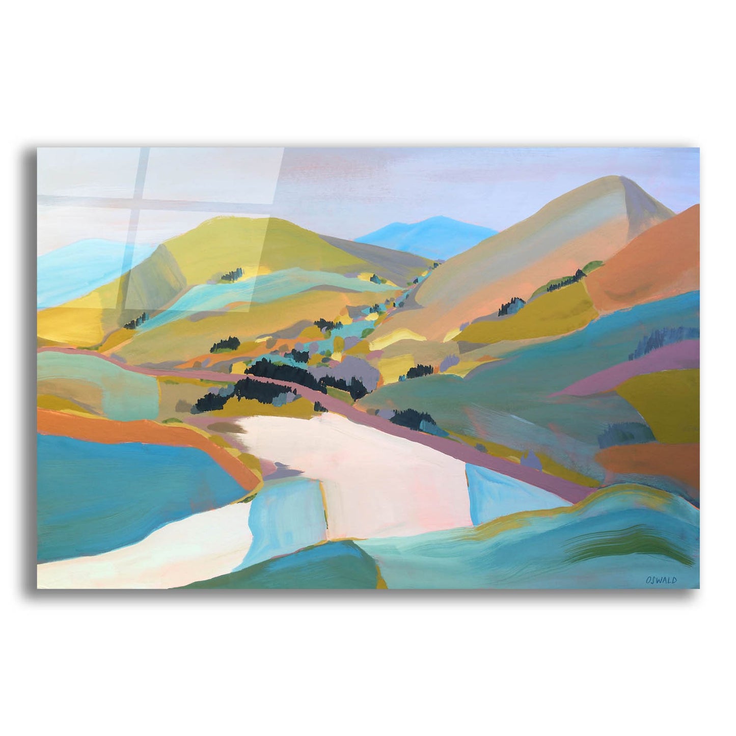 Epic Art 'Pch' by Pete Oswald, Acrylic Glass Wall Art,24x16