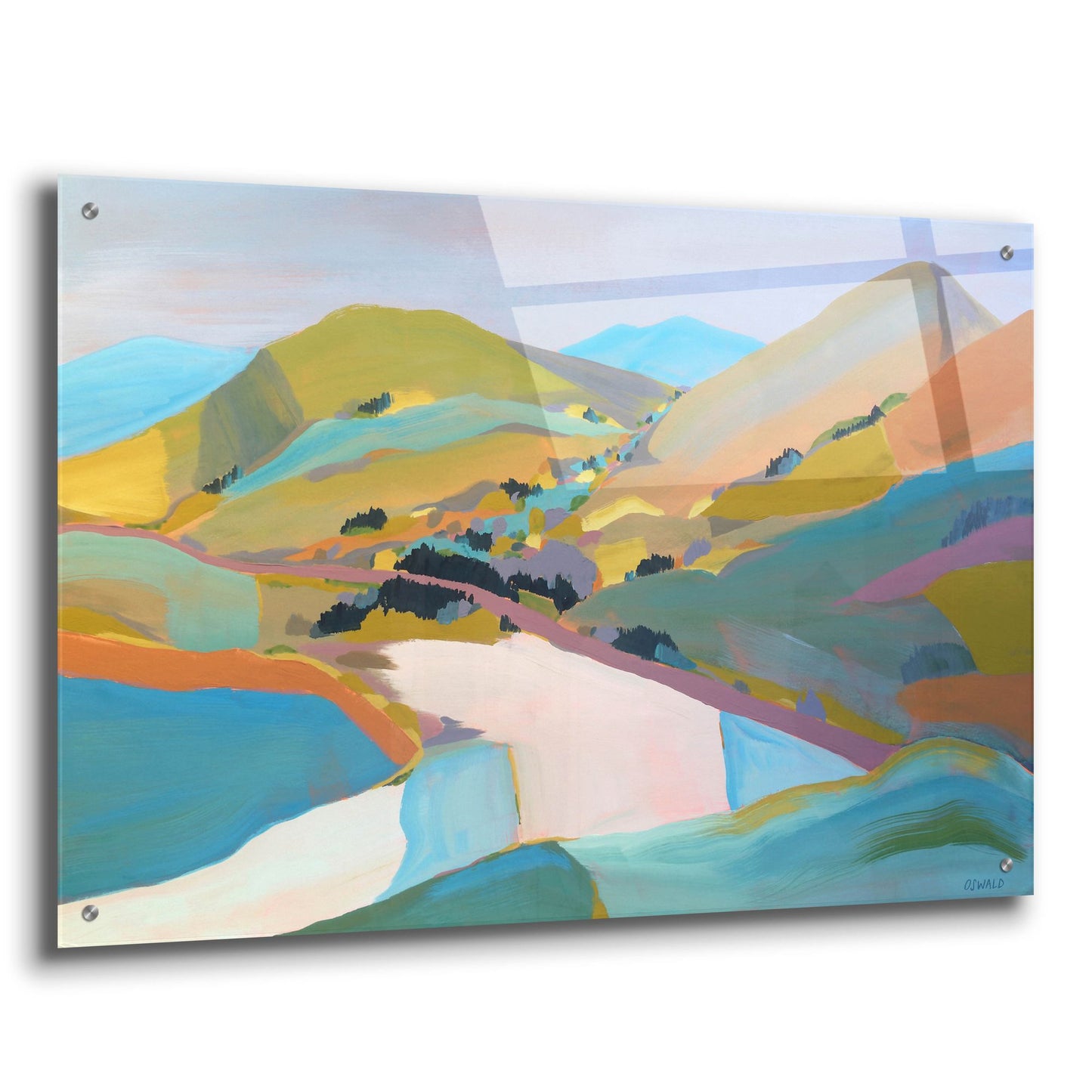 Epic Art 'Pch' by Pete Oswald, Acrylic Glass Wall Art,36x24