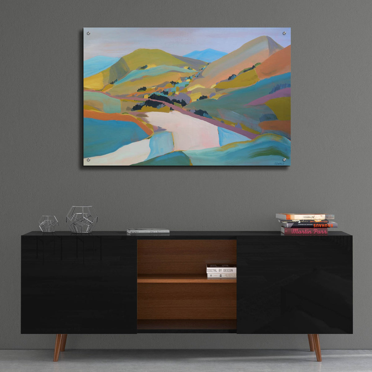 Epic Art 'Pch' by Pete Oswald, Acrylic Glass Wall Art,36x24