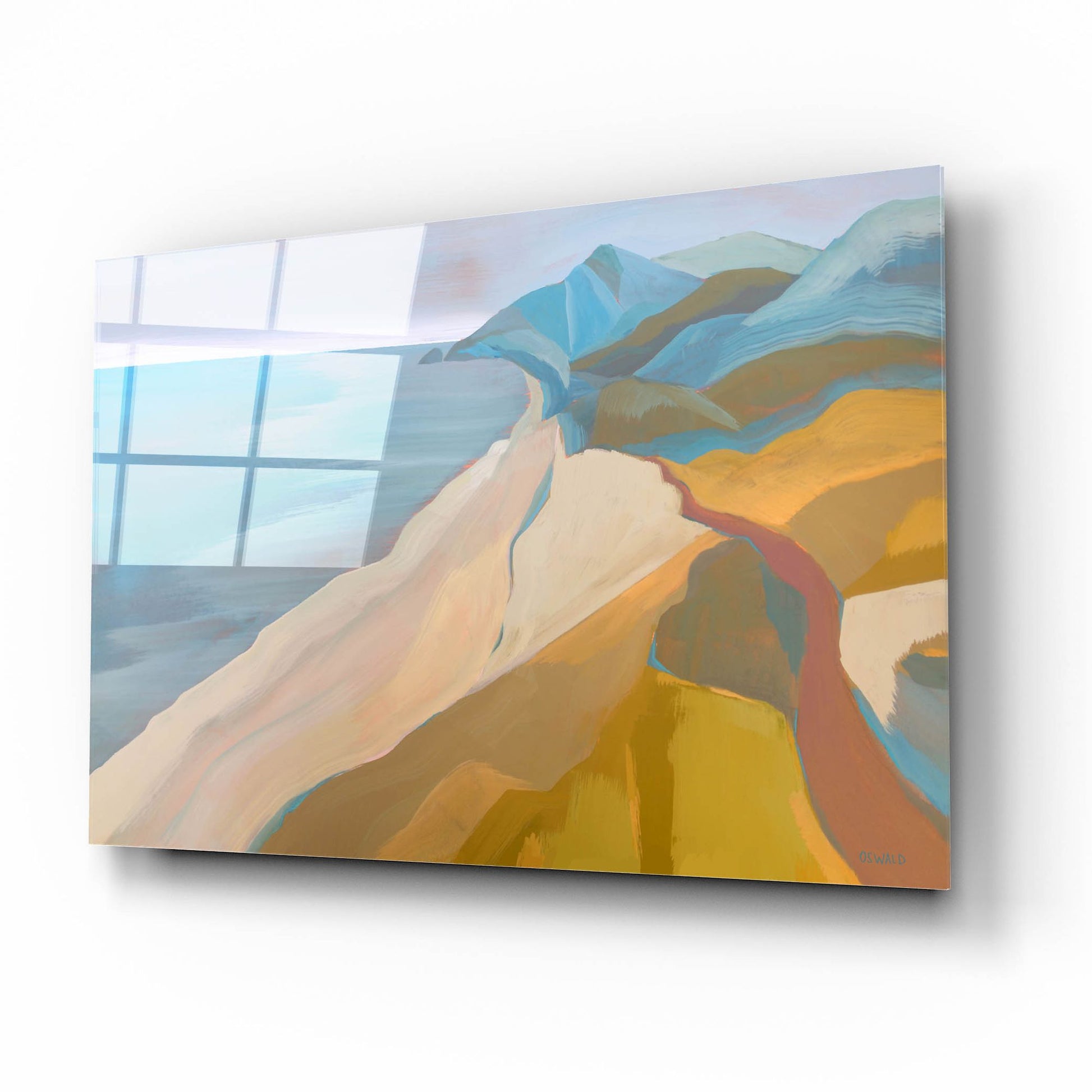 Epic Art 'Point Mugu' by Pete Oswald, Acrylic Glass Wall Art,16x12