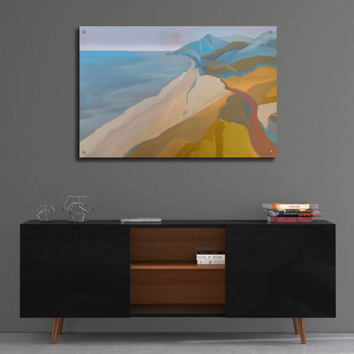 Epic Art 'Point Mugu' by Pete Oswald, Acrylic Glass Wall Art,36x24