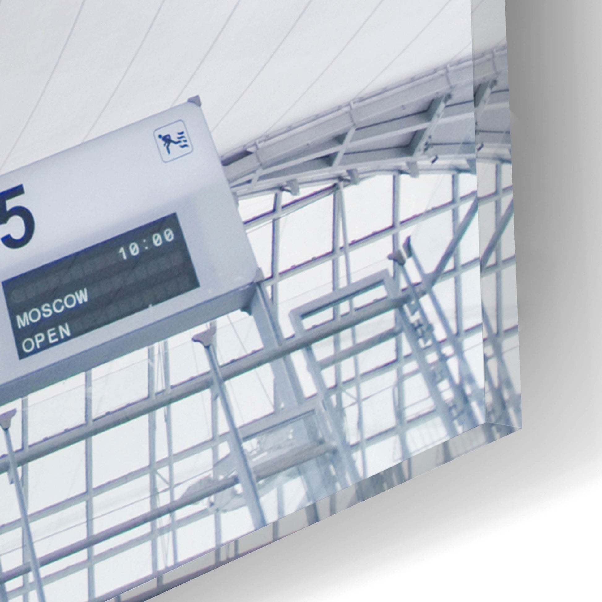 Epic Art 'Airport' by Photoinc Studio, Acrylic Glass Wall Art,12x16