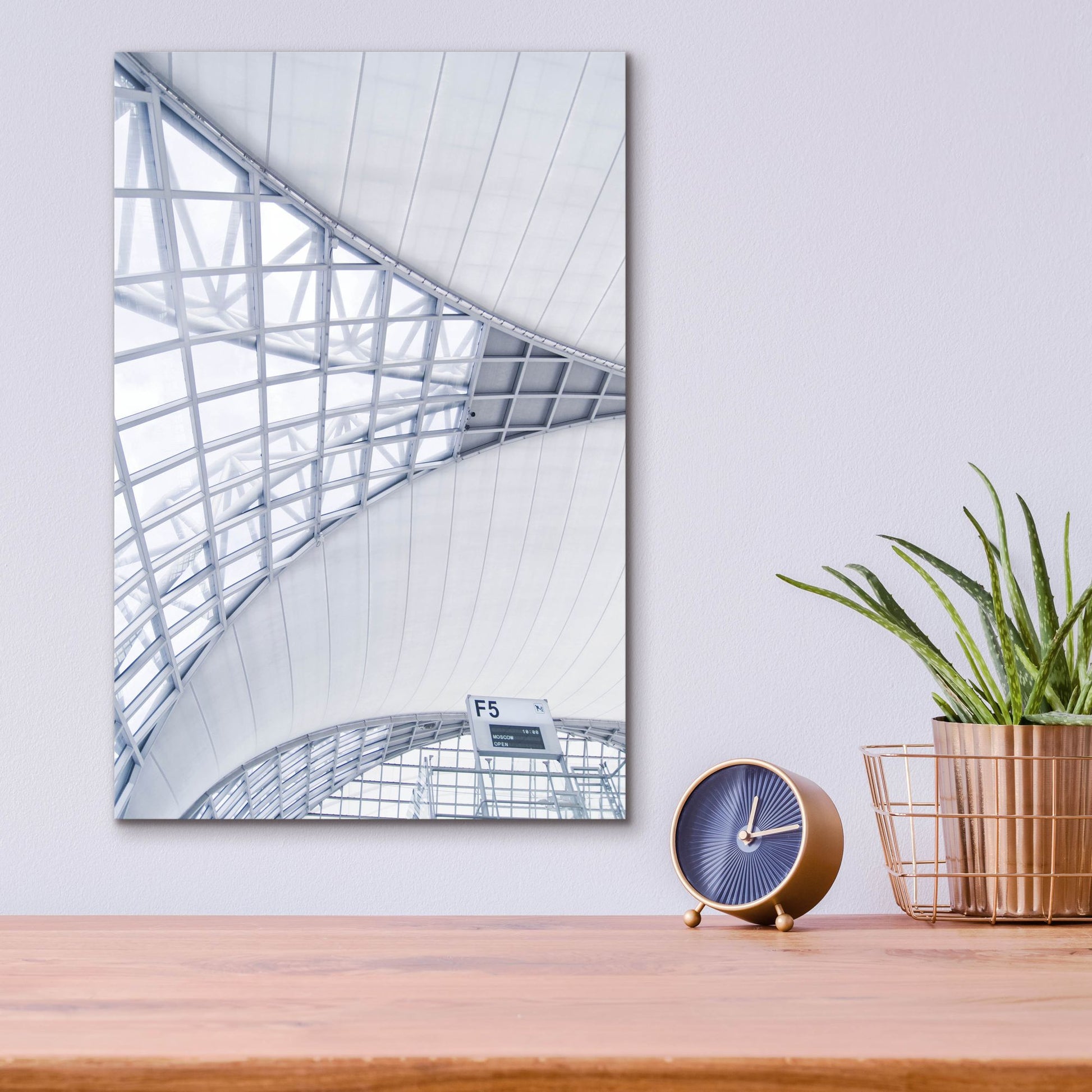 Epic Art 'Airport' by Photoinc Studio, Acrylic Glass Wall Art,12x16