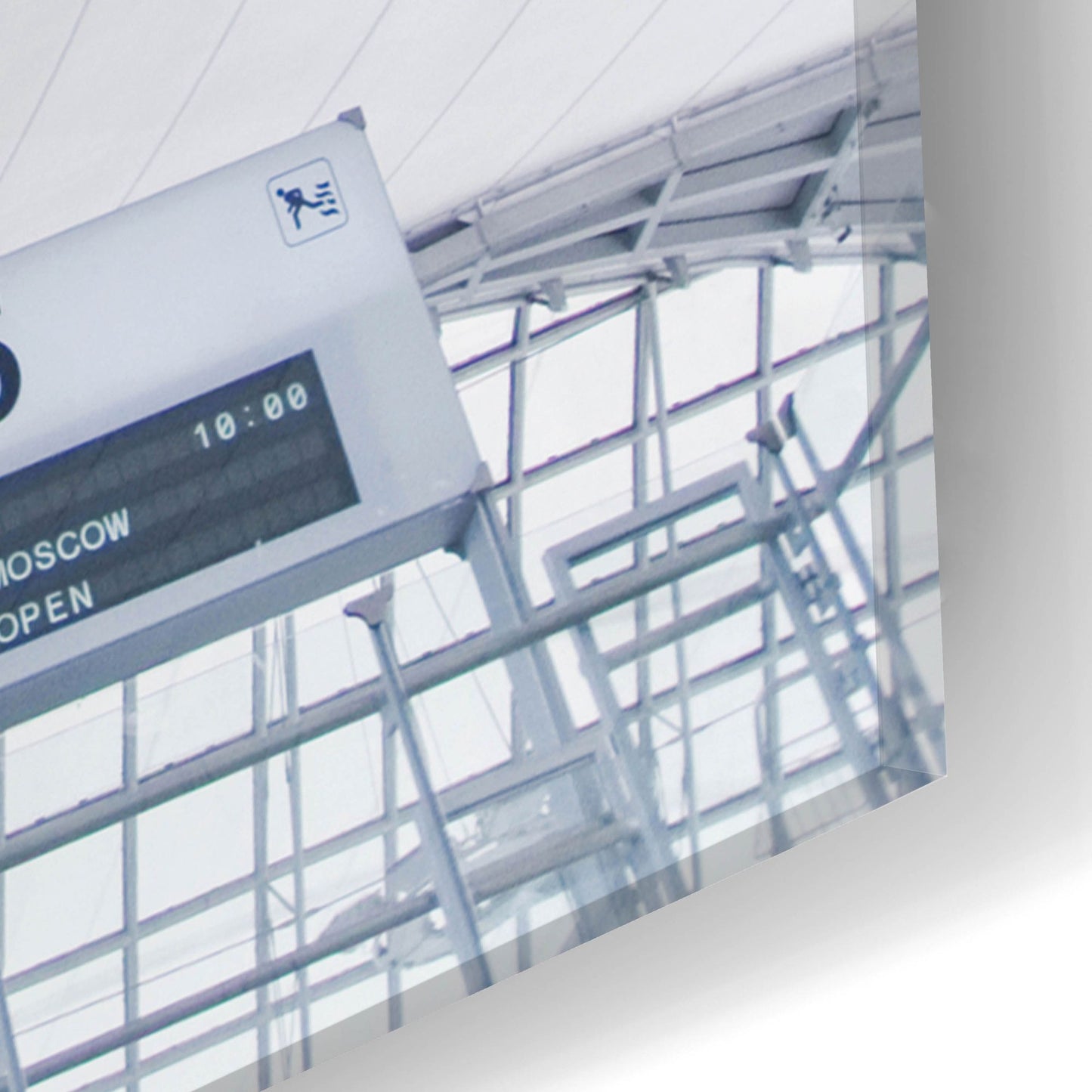 Epic Art 'Airport' by Photoinc Studio, Acrylic Glass Wall Art,16x24