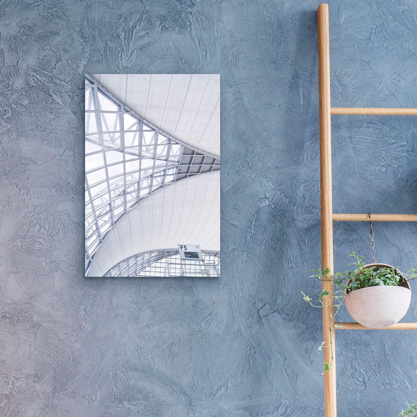Epic Art 'Airport' by Photoinc Studio, Acrylic Glass Wall Art,16x24