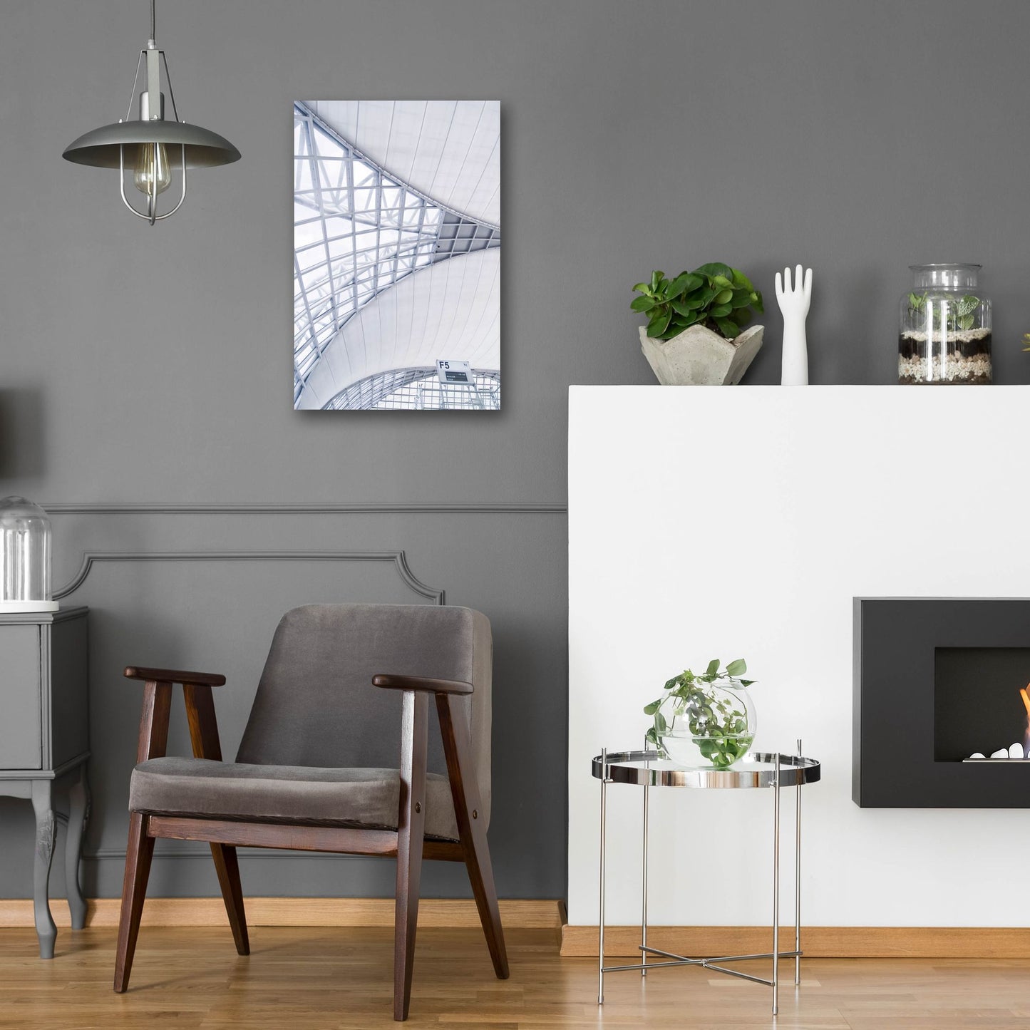 Epic Art 'Airport' by Photoinc Studio, Acrylic Glass Wall Art,16x24