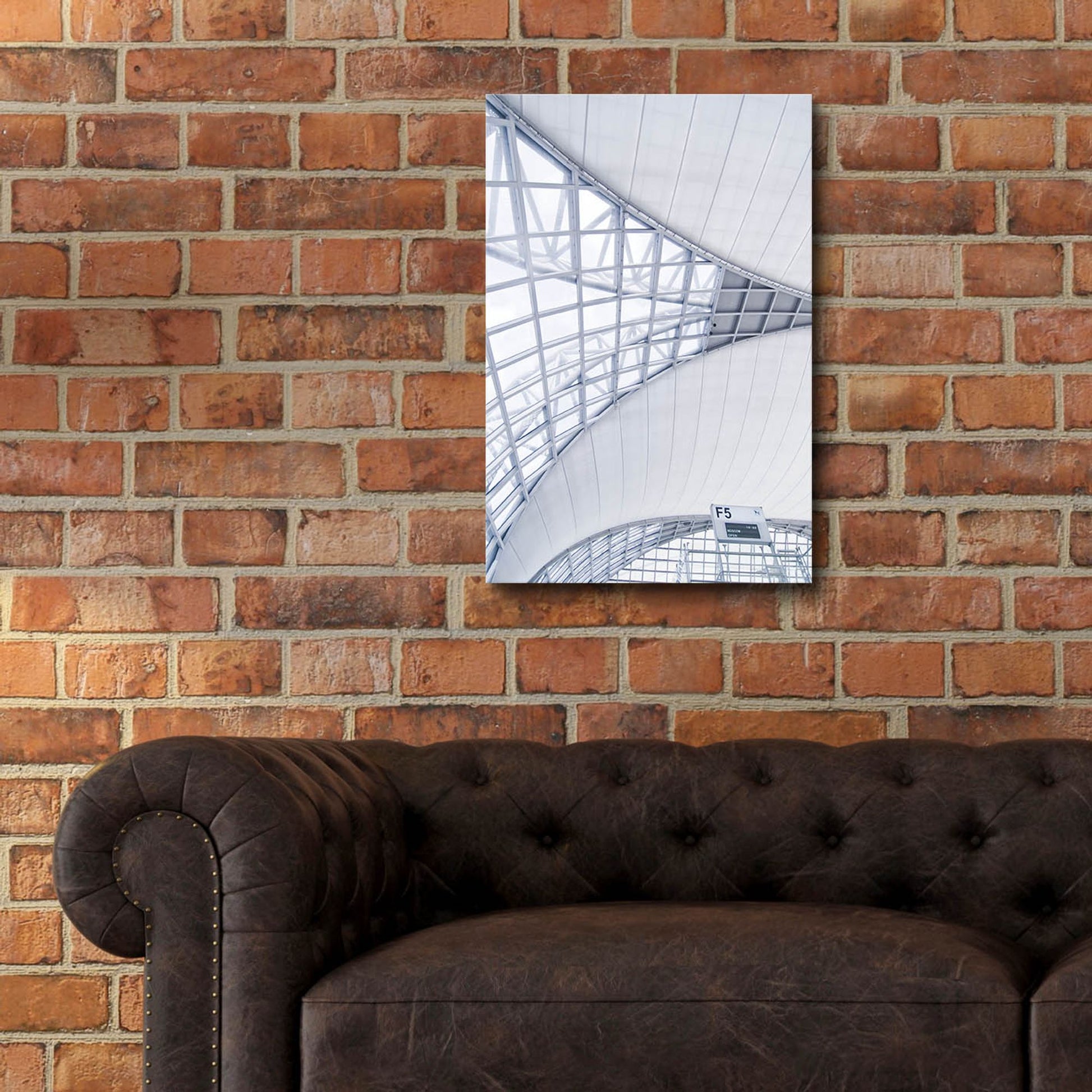 Epic Art 'Airport' by Photoinc Studio, Acrylic Glass Wall Art,16x24