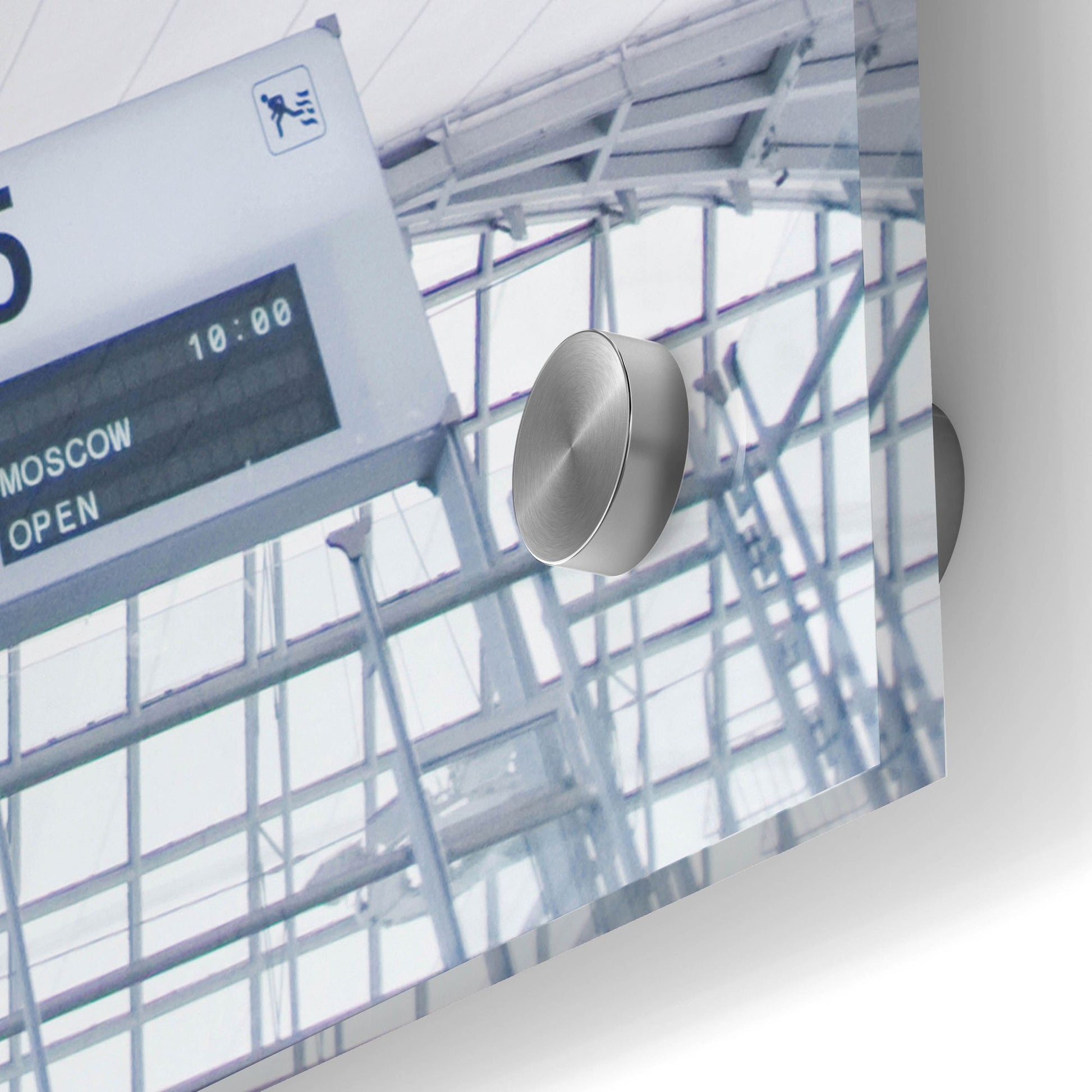 Epic Art 'Airport' by Photoinc Studio, Acrylic Glass Wall Art,24x36