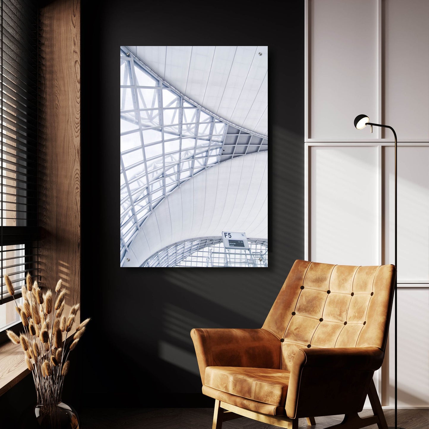 Epic Art 'Airport' by Photoinc Studio, Acrylic Glass Wall Art,24x36