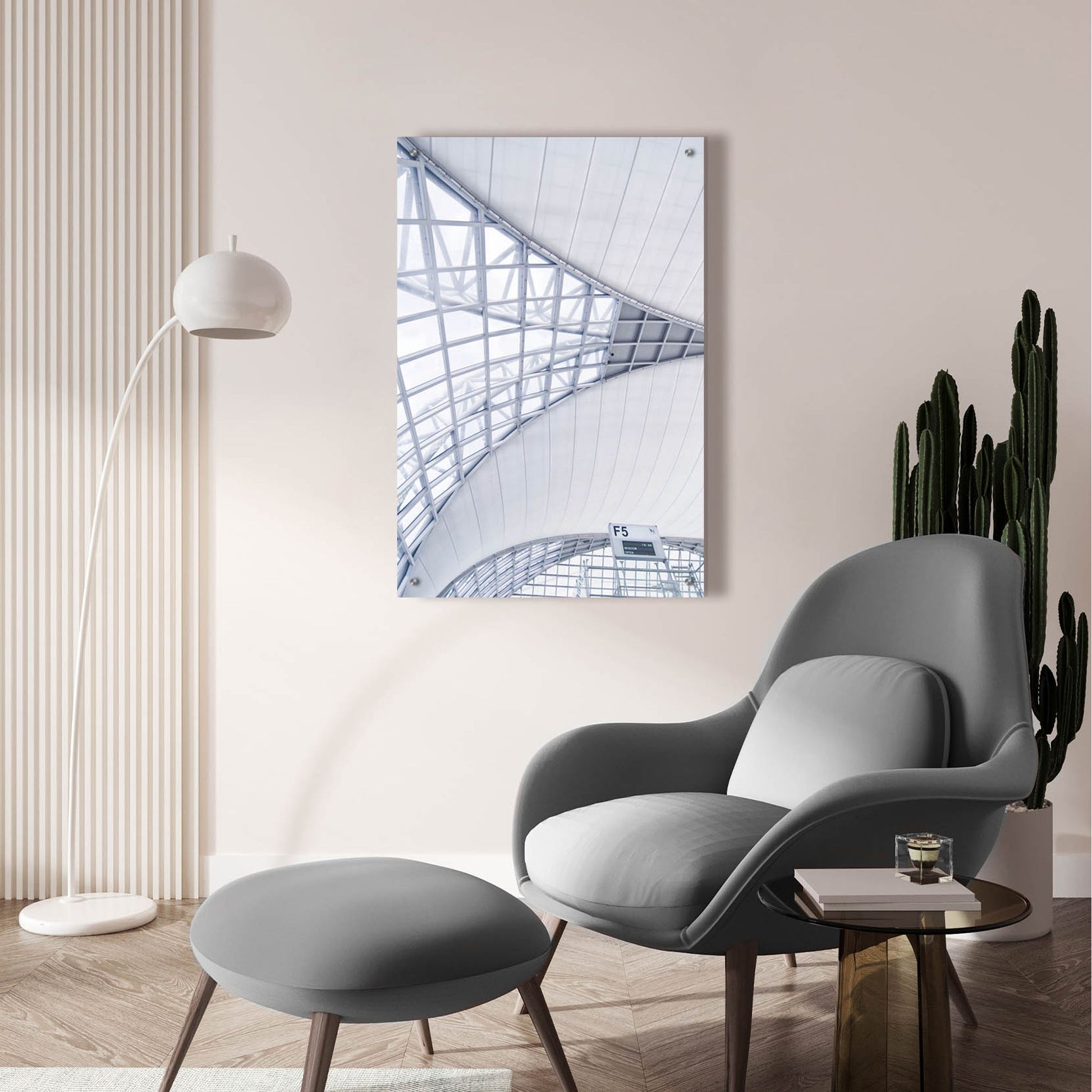 Epic Art 'Airport' by Photoinc Studio, Acrylic Glass Wall Art,24x36