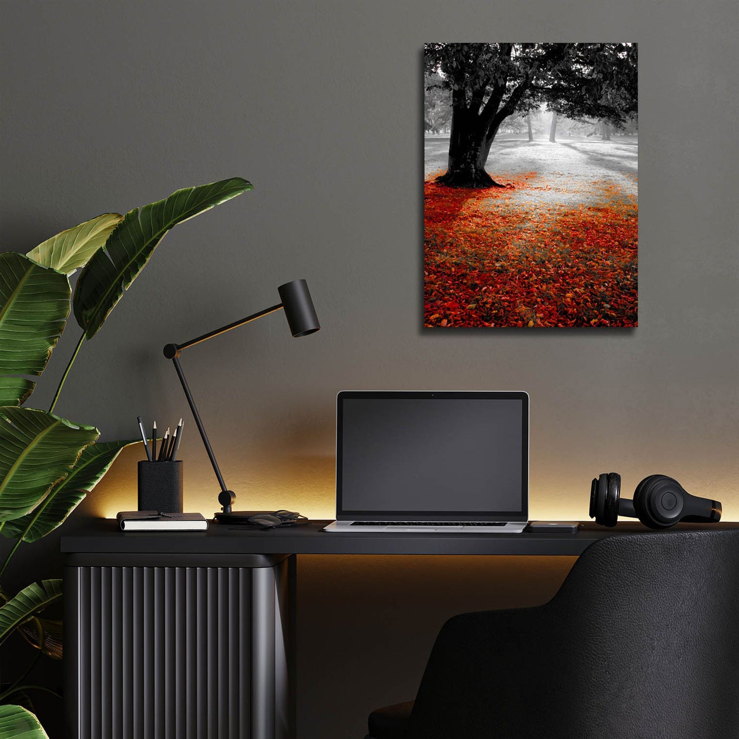 Epic Art 'Autumn Contrast' by Photoinc Studio, Acrylic Glass Wall Art,12x16