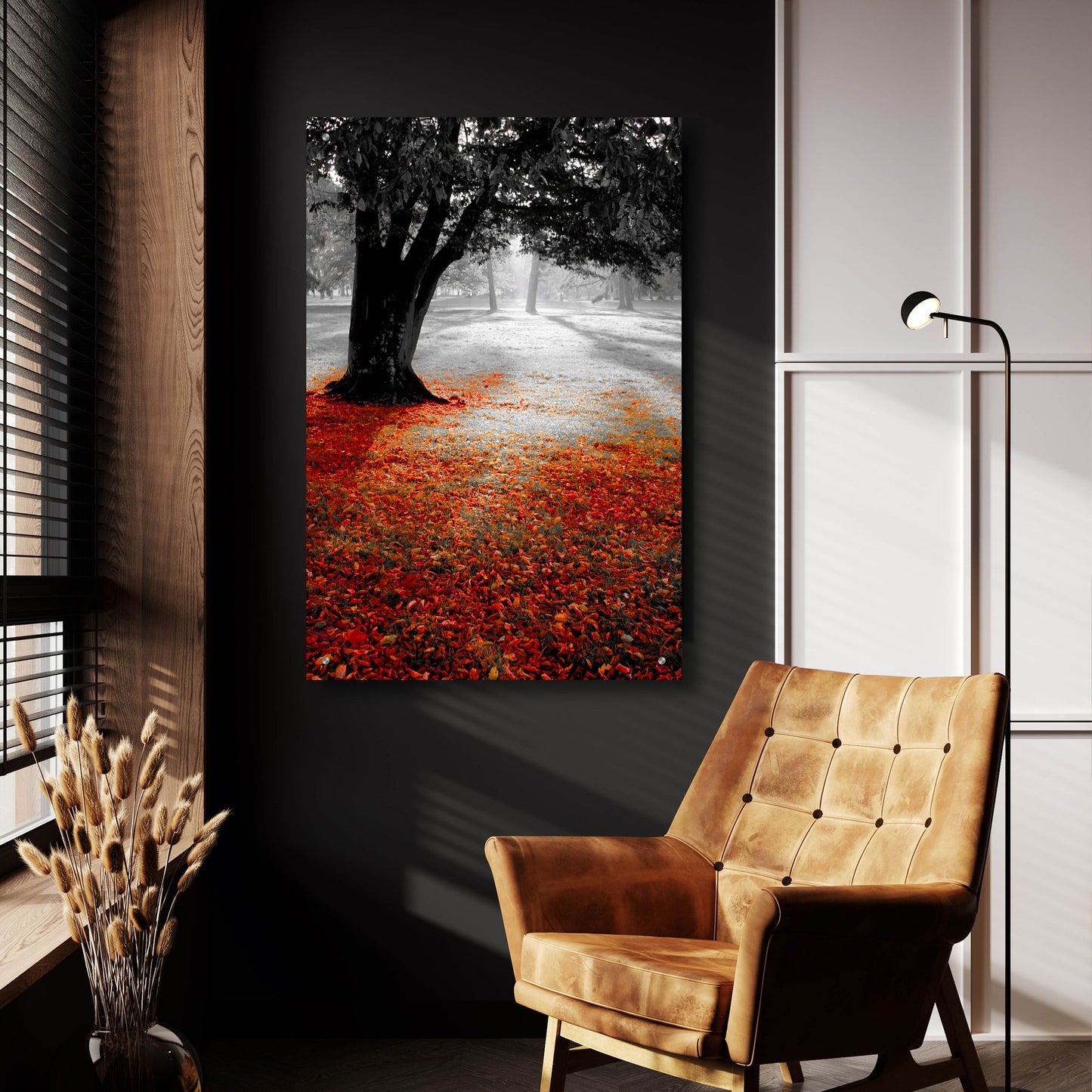 Epic Art 'Autumn Contrast' by Photoinc Studio, Acrylic Glass Wall Art,24x36