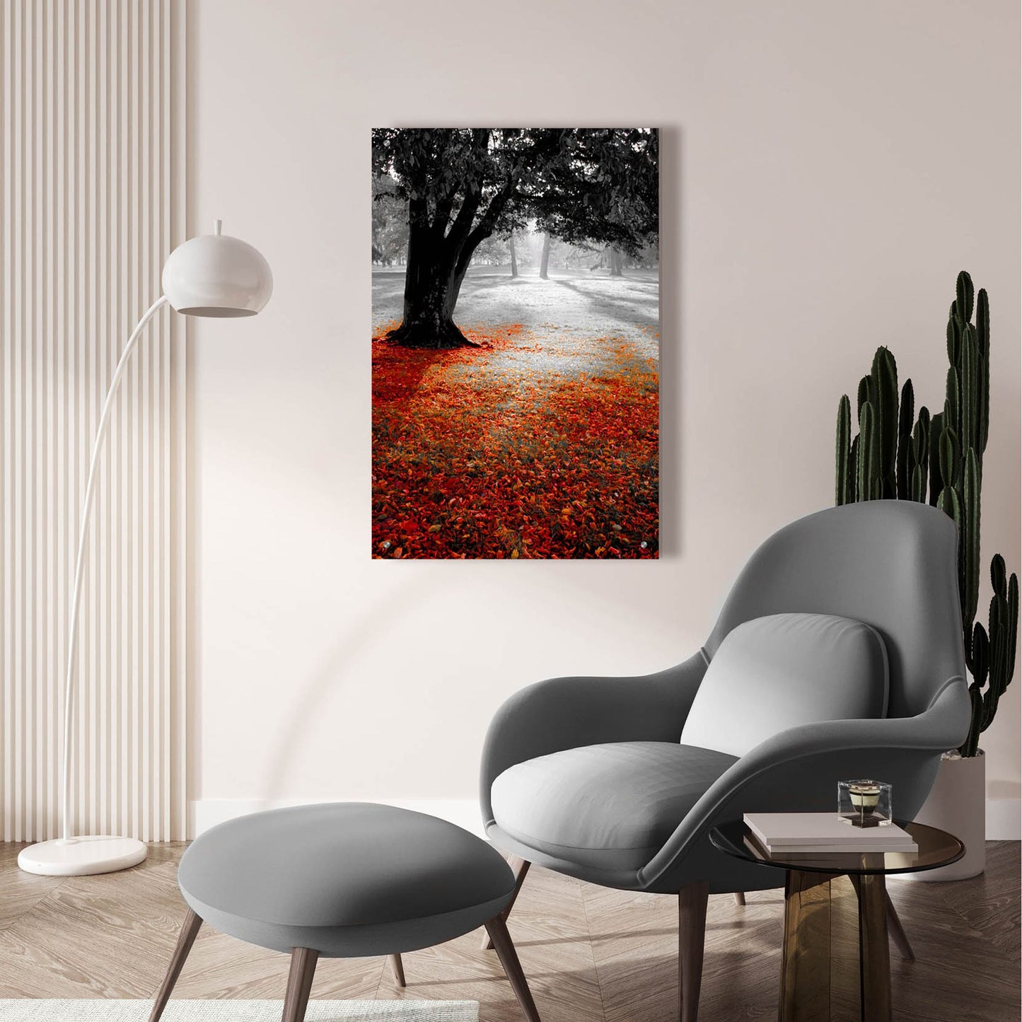 Epic Art 'Autumn Contrast' by Photoinc Studio, Acrylic Glass Wall Art,24x36