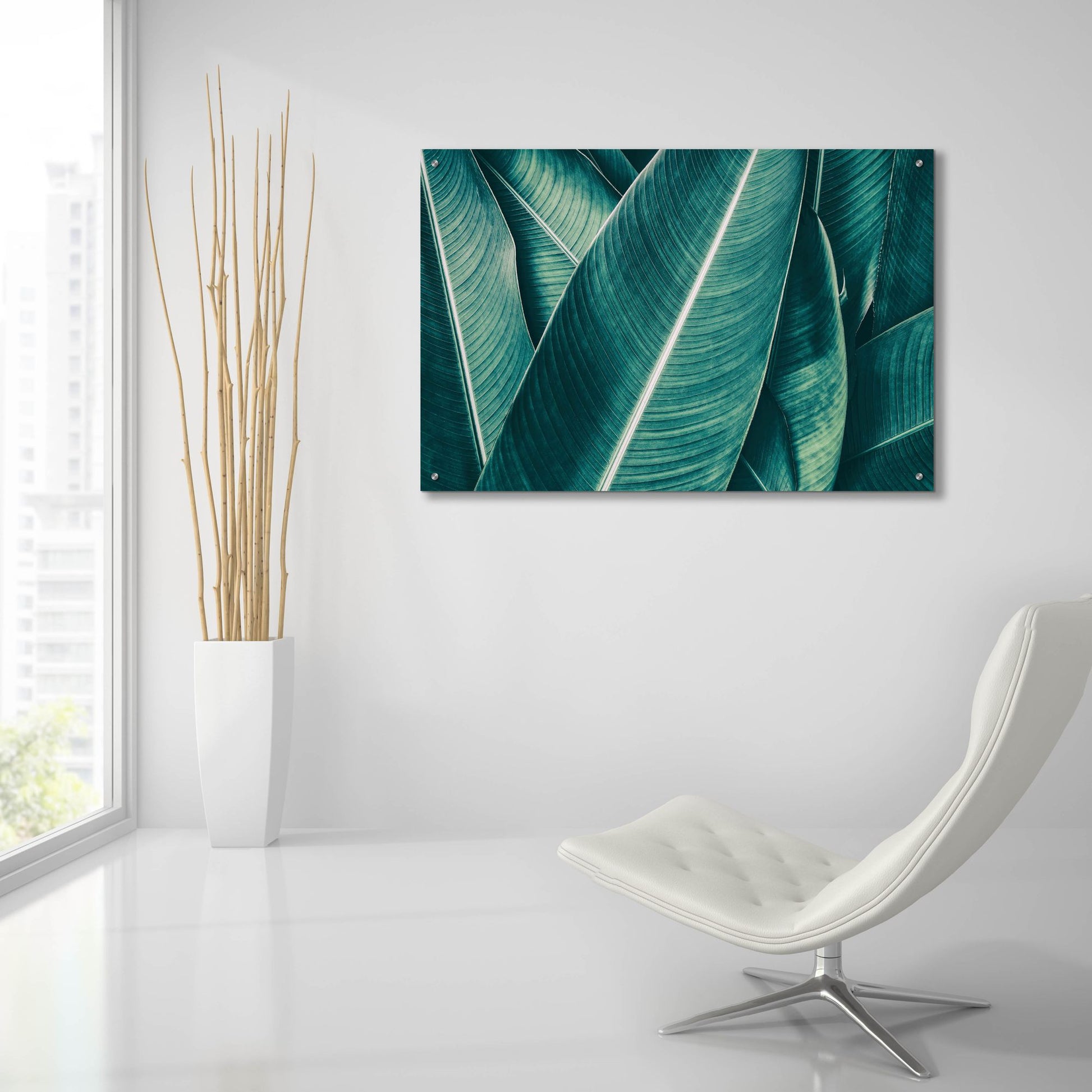 Epic Art 'Banana' by Photoinc Studio, Acrylic Glass Wall Art,36x24