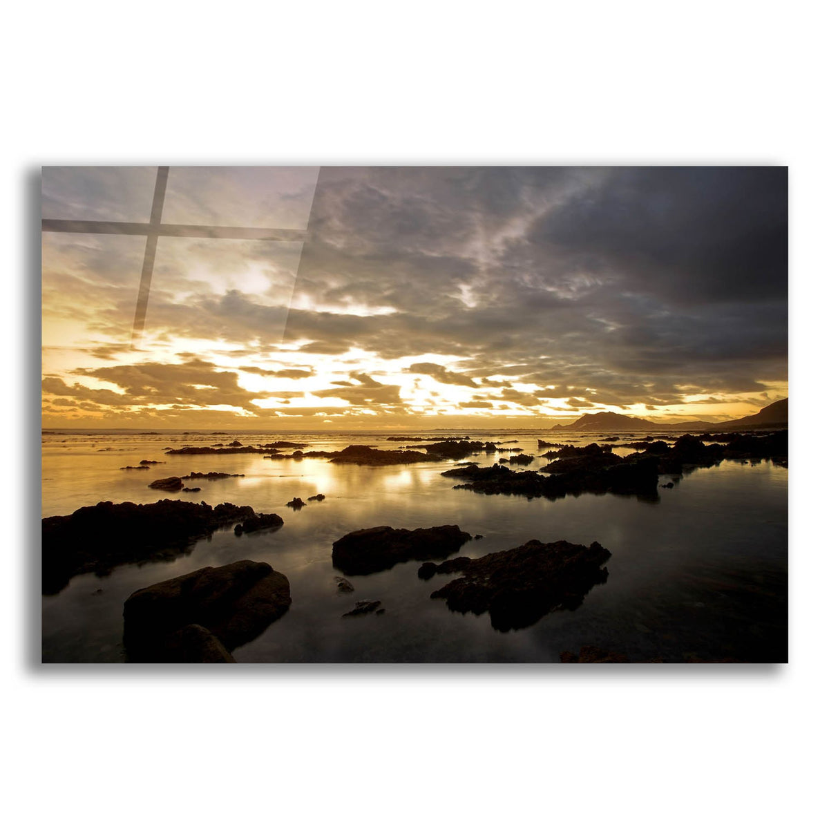 Epic Art 'Beach 2' by Photoinc Studio, Acrylic Glass Wall Art