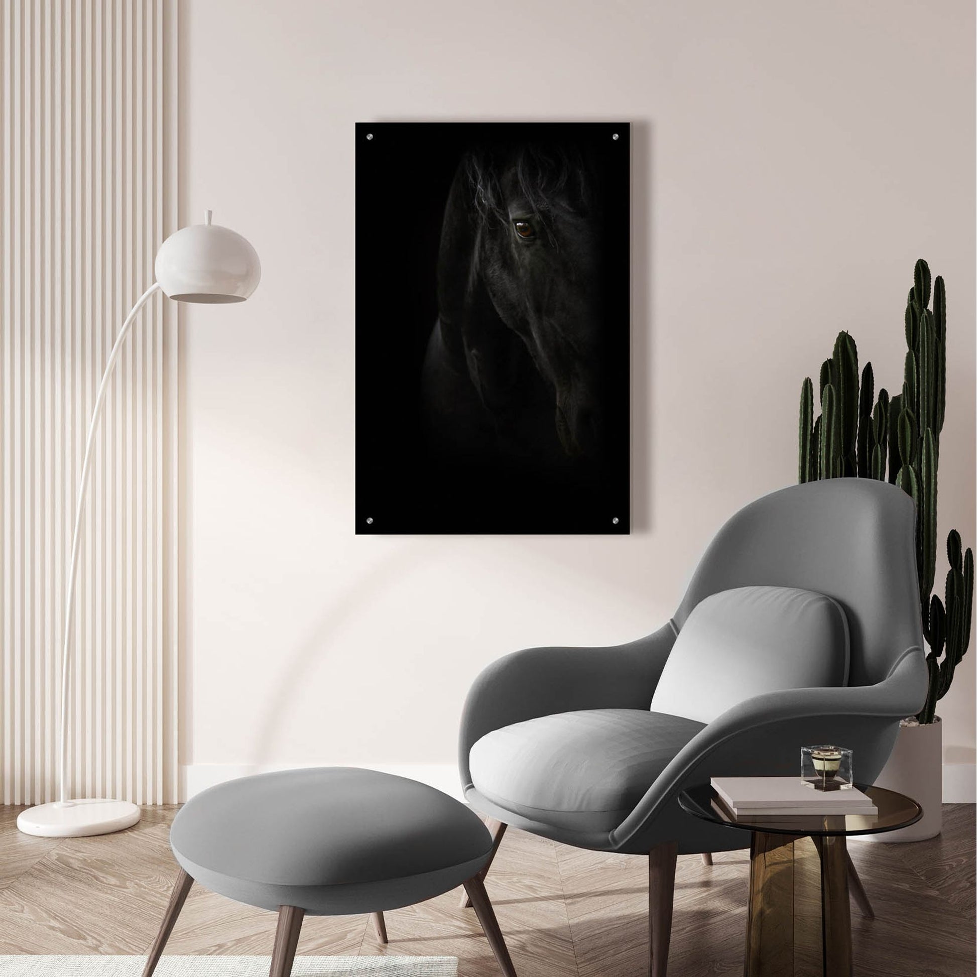 Epic Art 'Black Pearl' by Photoinc Studio, Acrylic Glass Wall Art,24x36