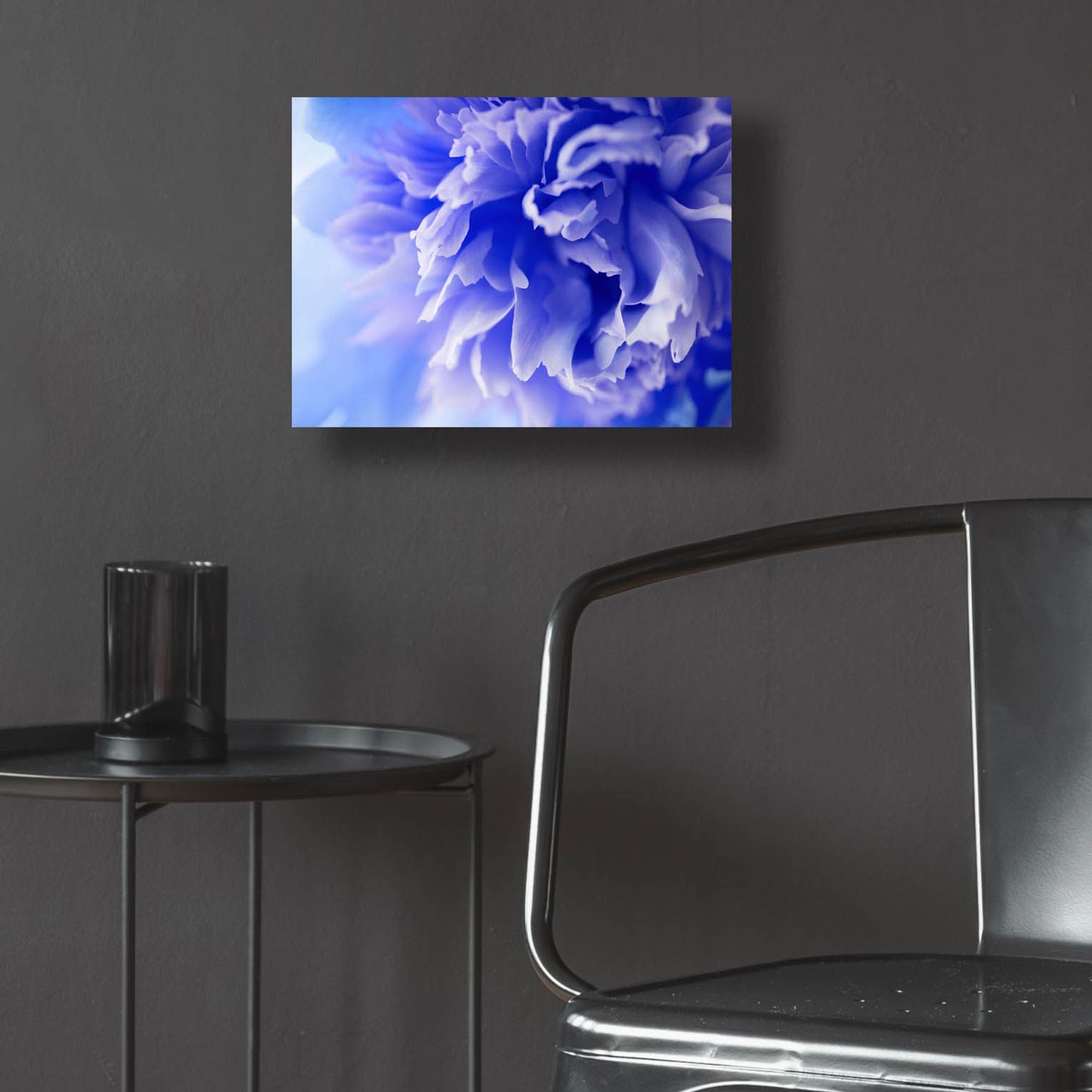 Epic Art 'Blue Flower' by Photoinc Studio, Acrylic Glass Wall Art,16x12