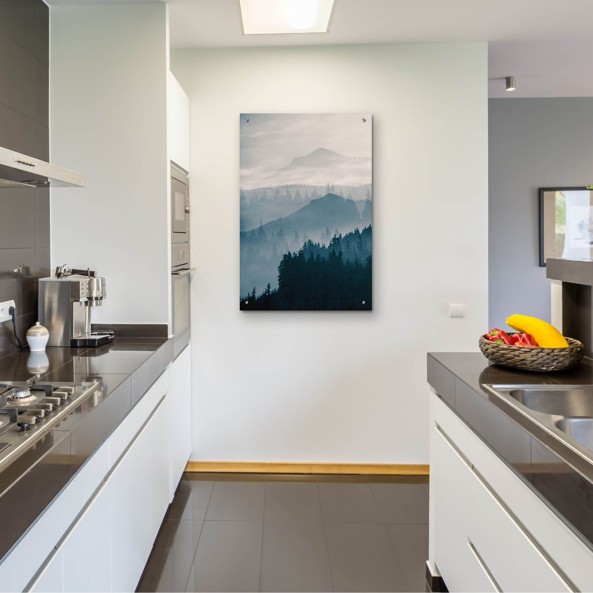 Epic Art 'Blue Mountains I' by Photoinc Studio, Acrylic Glass Wall Art,24x36