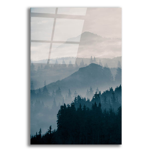 Epic Art 'Blue Mountains I' by Photoinc Studio, Acrylic Glass Wall Art