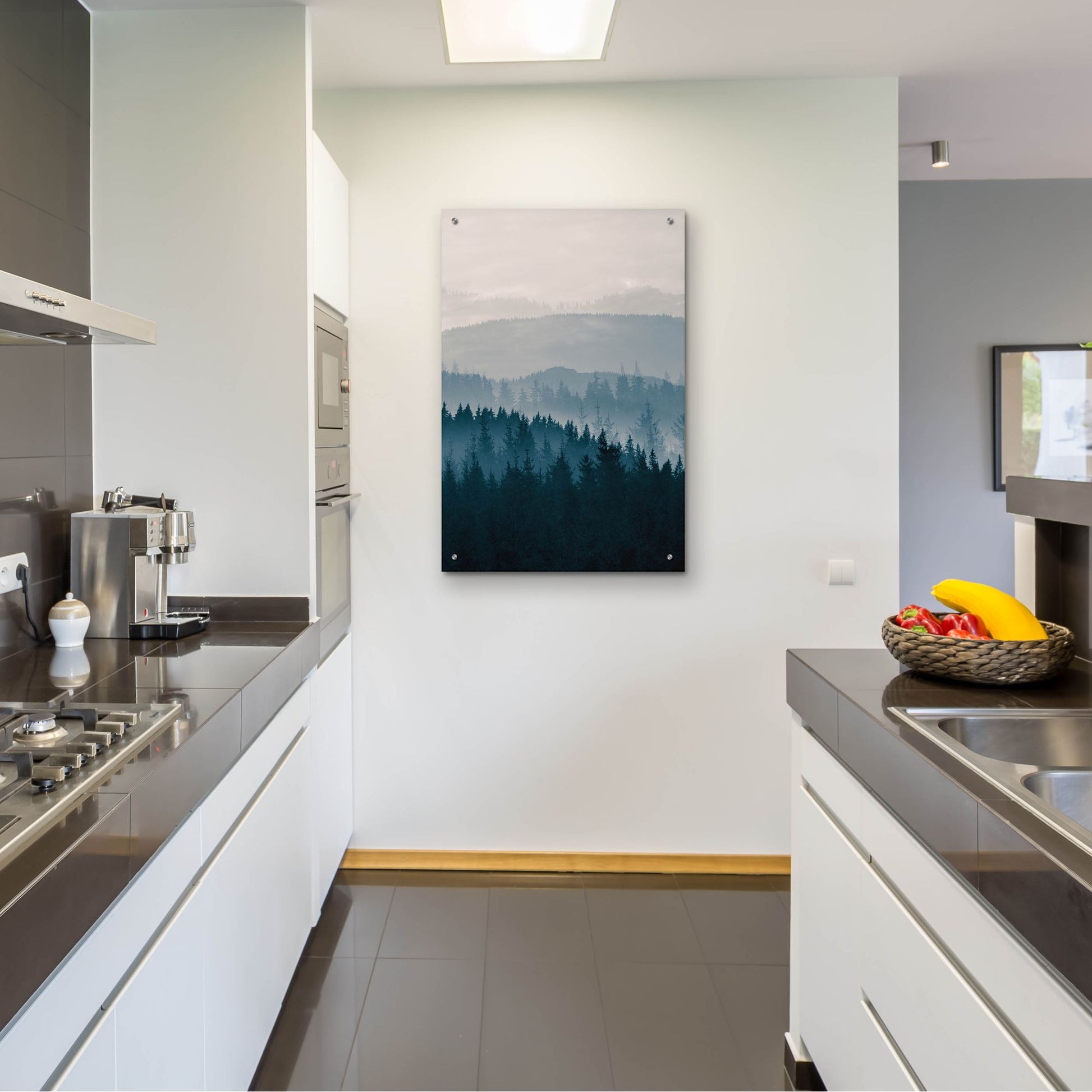 Epic Art 'Blue Mountains Ii' by Photoinc Studio, Acrylic Glass Wall Art,24x36