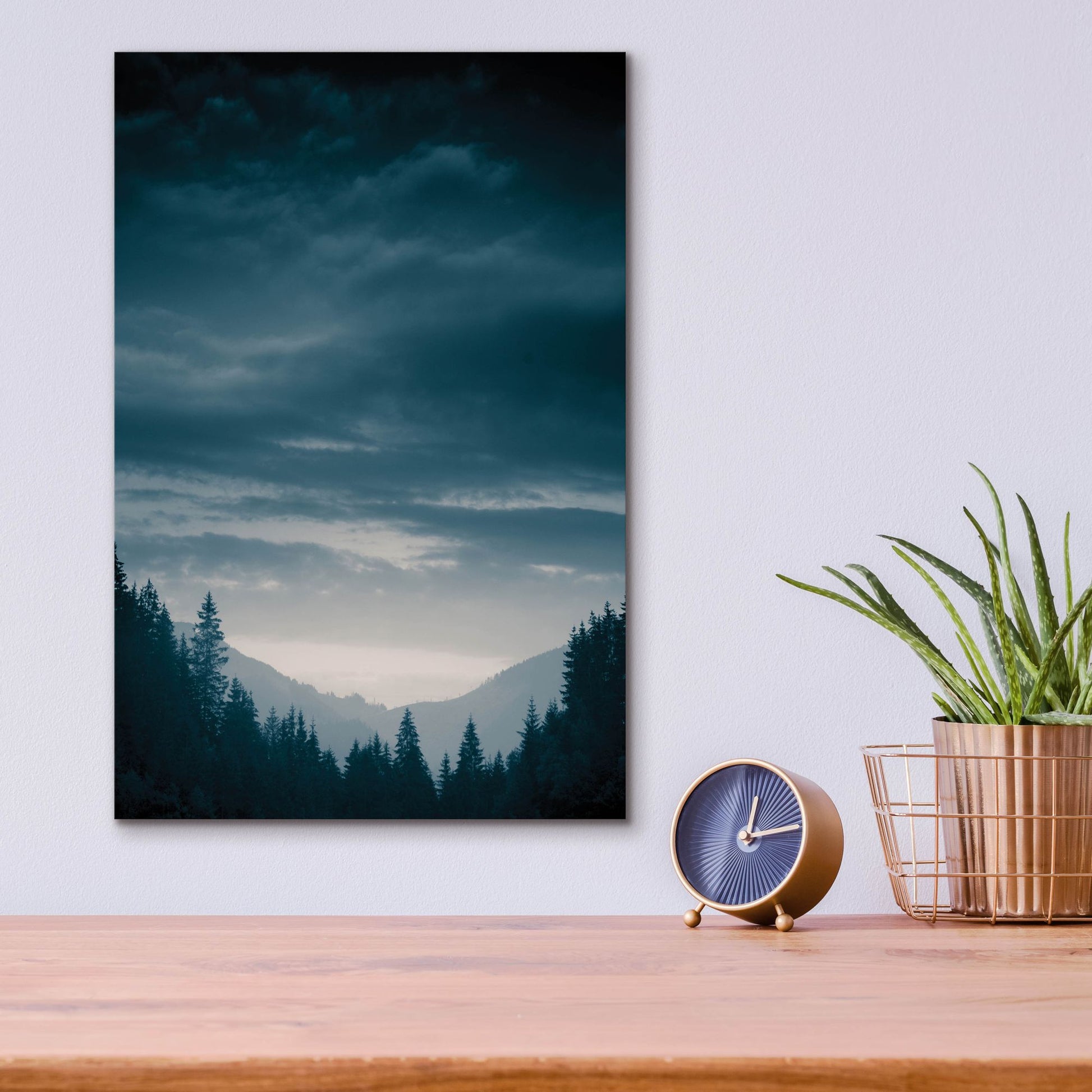 Epic Art 'Blue Mountains Iv' by Photoinc Studio, Acrylic Glass Wall Art,12x16