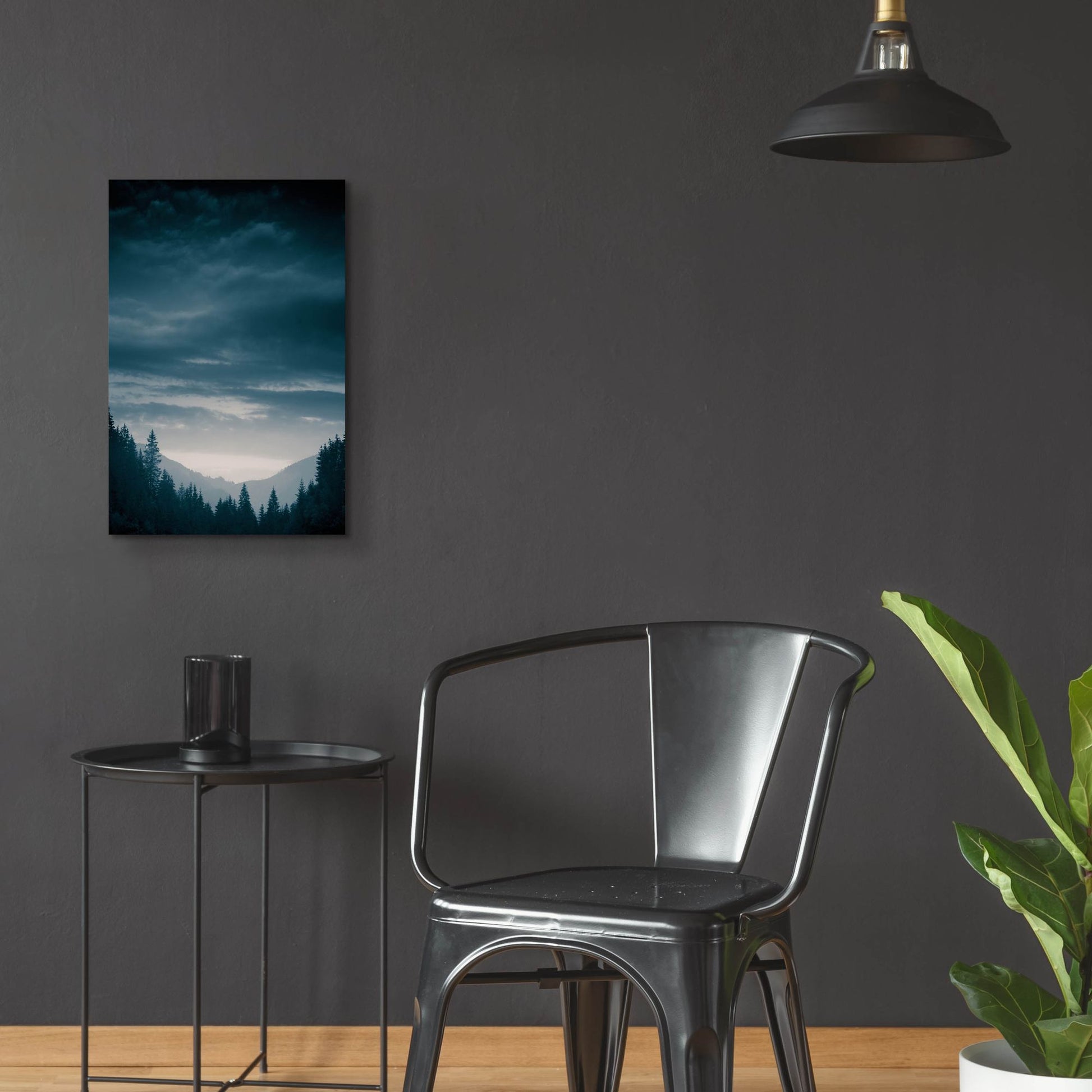 Epic Art 'Blue Mountains Iv' by Photoinc Studio, Acrylic Glass Wall Art,16x24