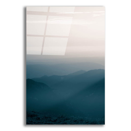 Epic Art 'Blue Mountains V' by Photoinc Studio, Acrylic Glass Wall Art