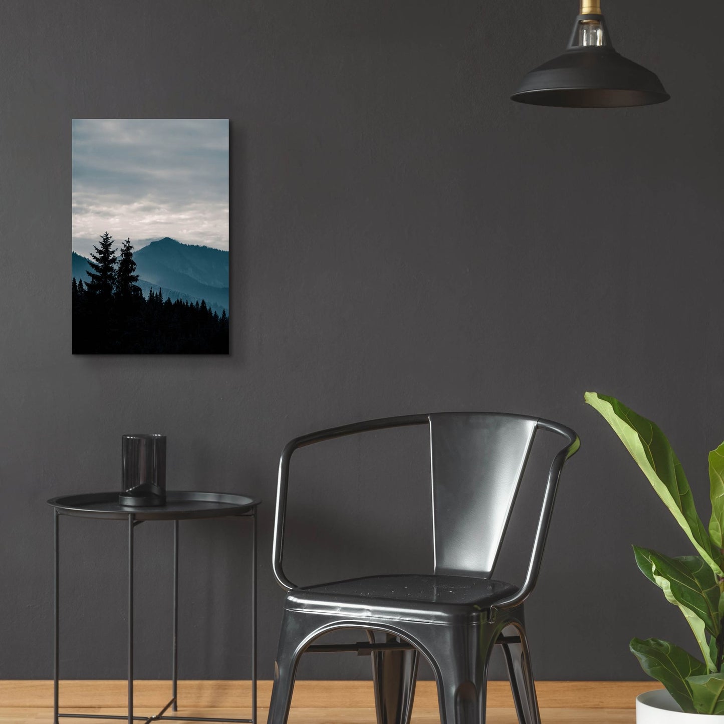 Epic Art 'Blue Mountains Vii' by Photoinc Studio, Acrylic Glass Wall Art,16x24