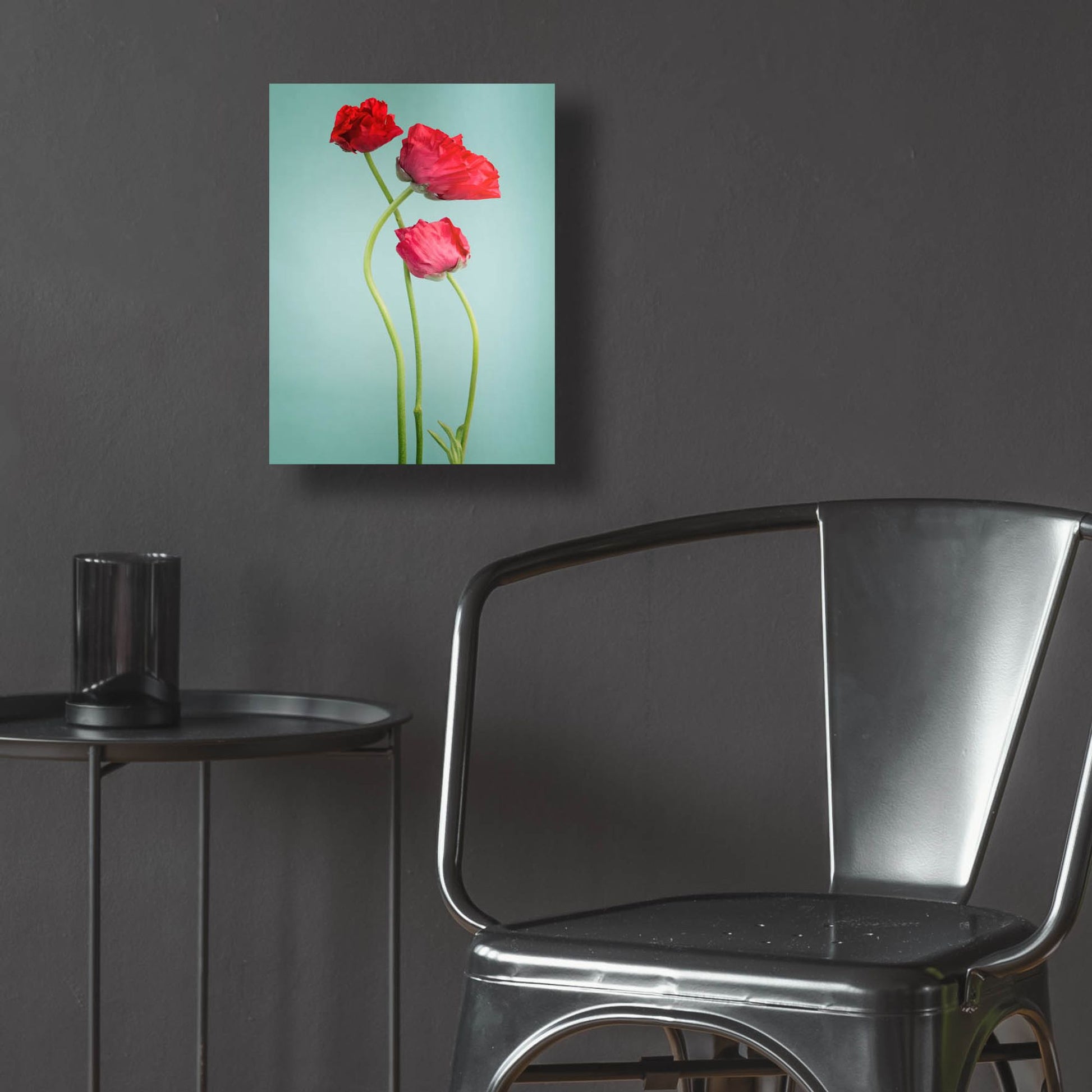 Epic Art 'Blue Poppy' by Photoinc Studio, Acrylic Glass Wall Art,12x16